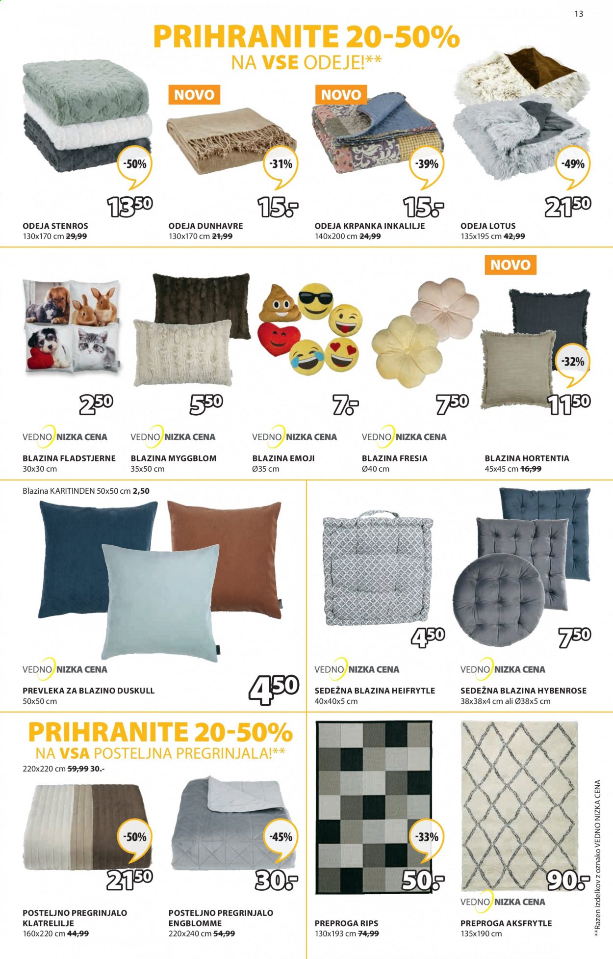 JYSK katalog - 19.8.2021 - 1.9.2021. Stran 13