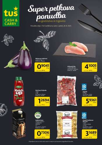 Tuš Cash & Carry katalog - 20.08.2021 - 20.08.2021.