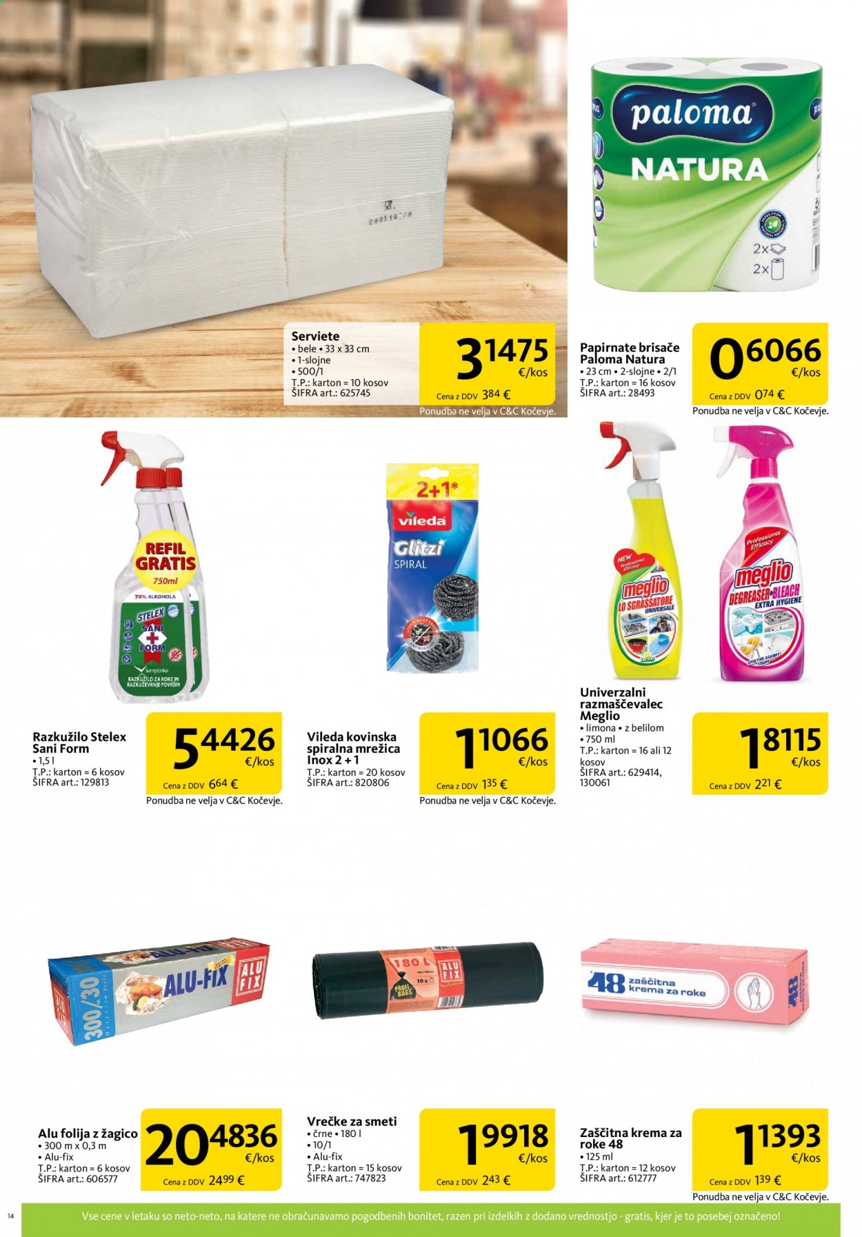 Tuš Cash & Carry katalog - 19.8.2021 - 30.8.2021. Stran 14