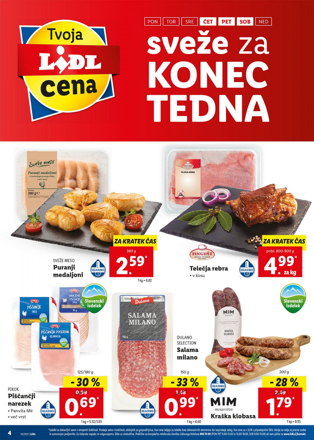 Lidl katalog - 26.8.2021 - 5.9.2021. Stran 4