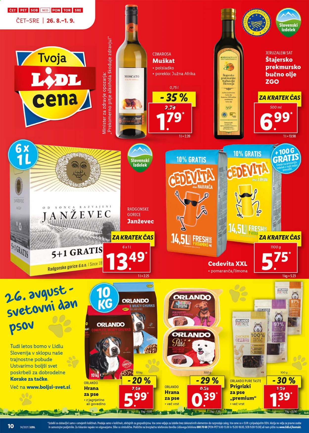 Lidl katalog - 26.8.2021 - 5.9.2021. Stran 10