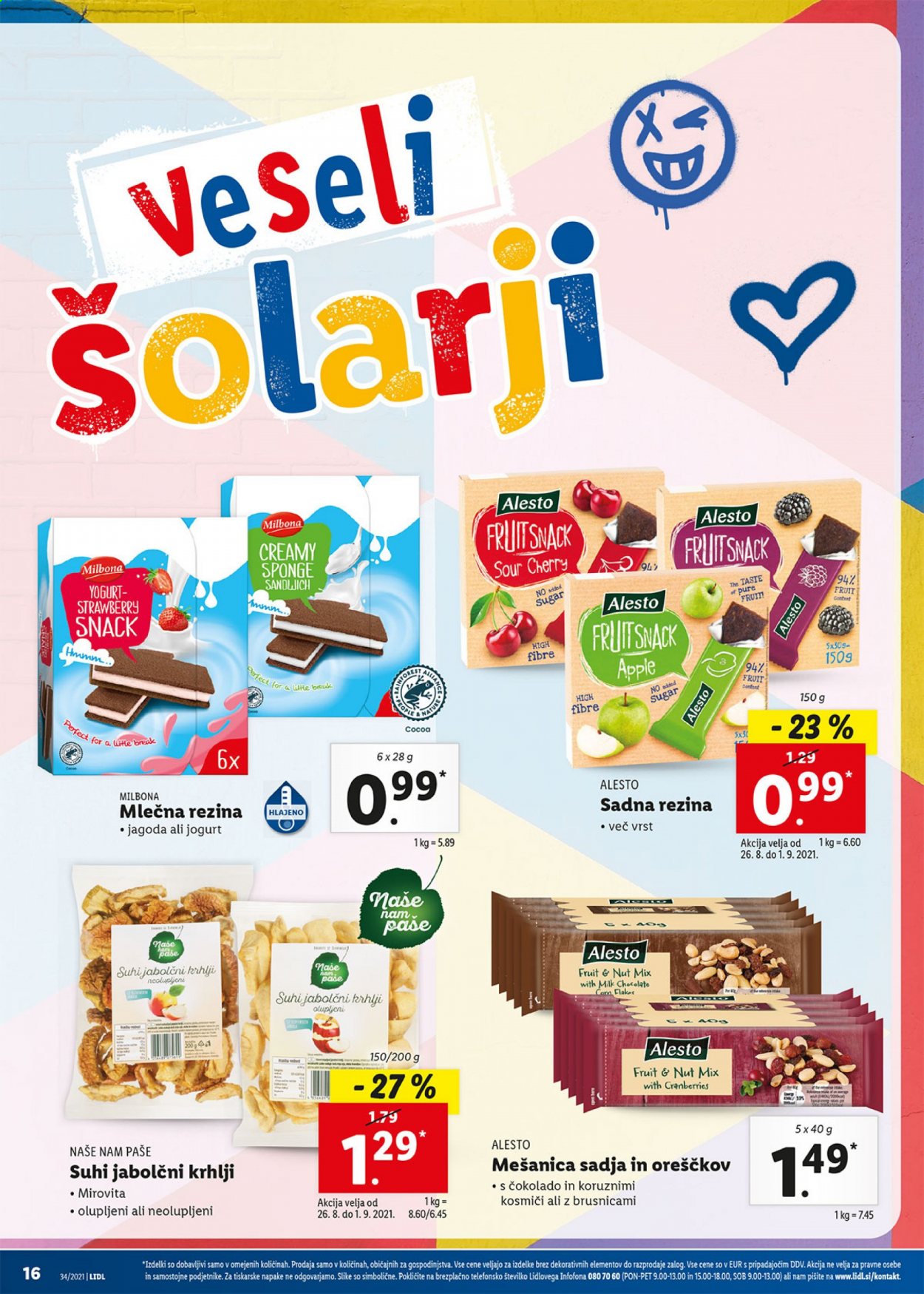 Lidl katalog - 26.8.2021 - 5.9.2021. Stran 16