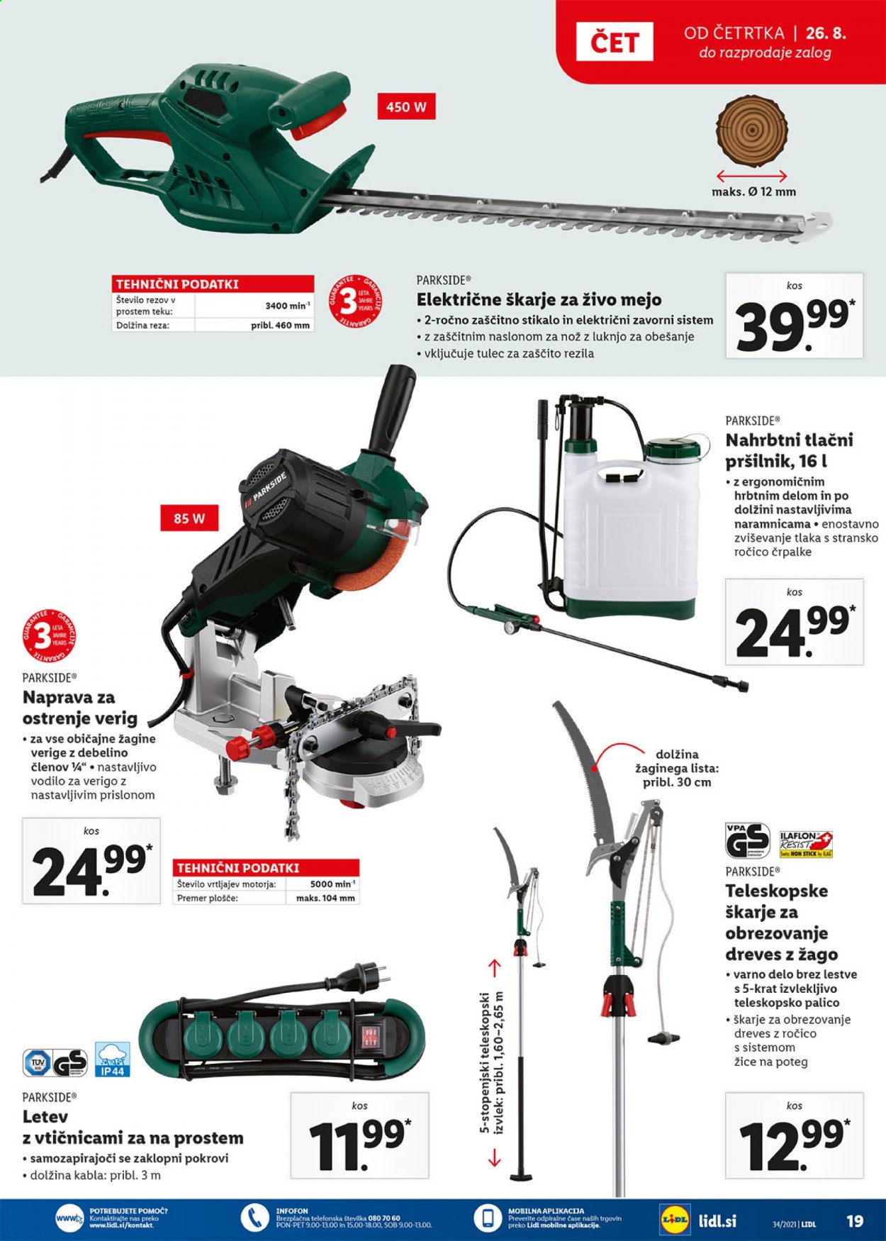 Lidl katalog - 26.8.2021 - 5.9.2021. Stran 19