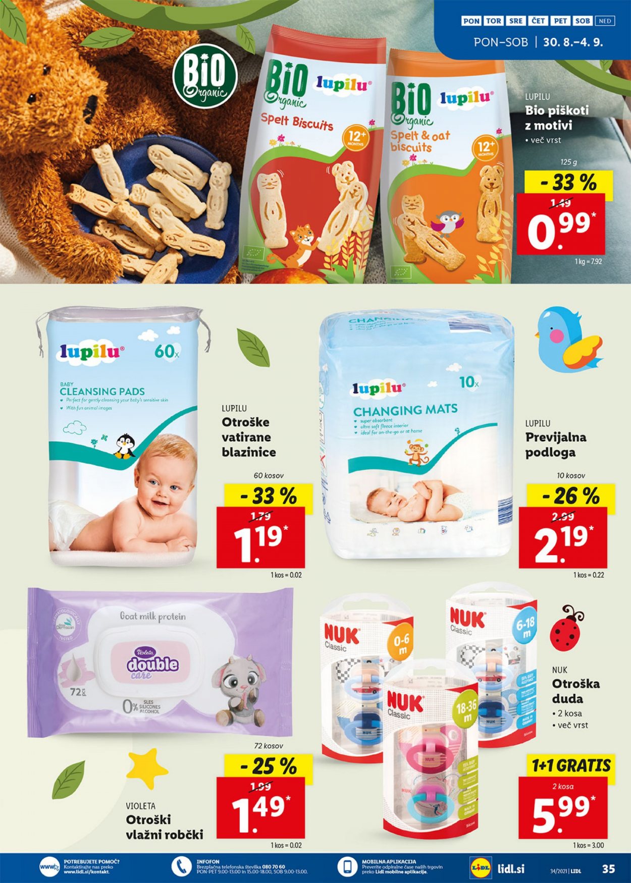 Lidl katalog - 26.8.2021 - 5.9.2021. Stran 35