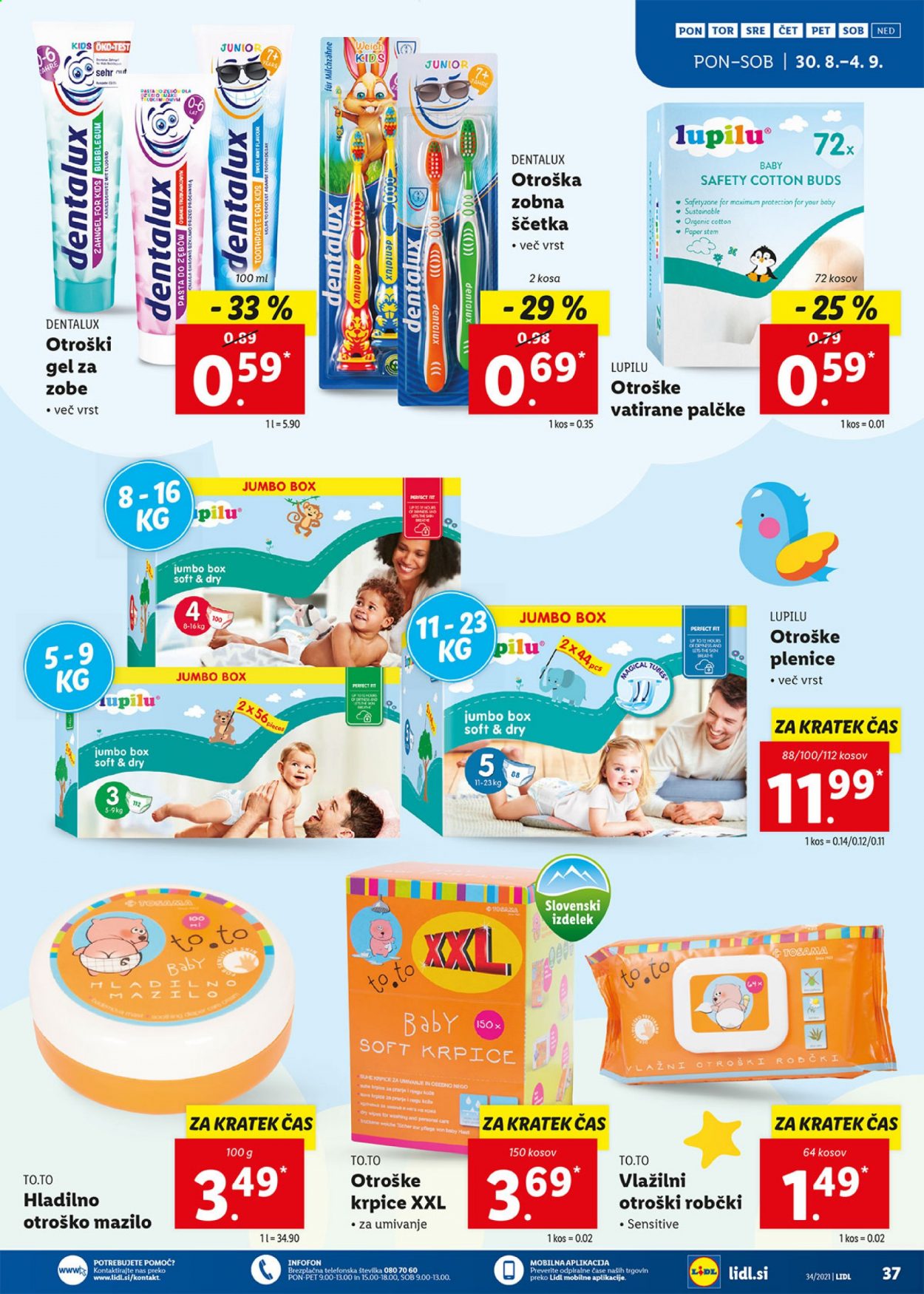 Lidl katalog - 26.8.2021 - 5.9.2021. Stran 37