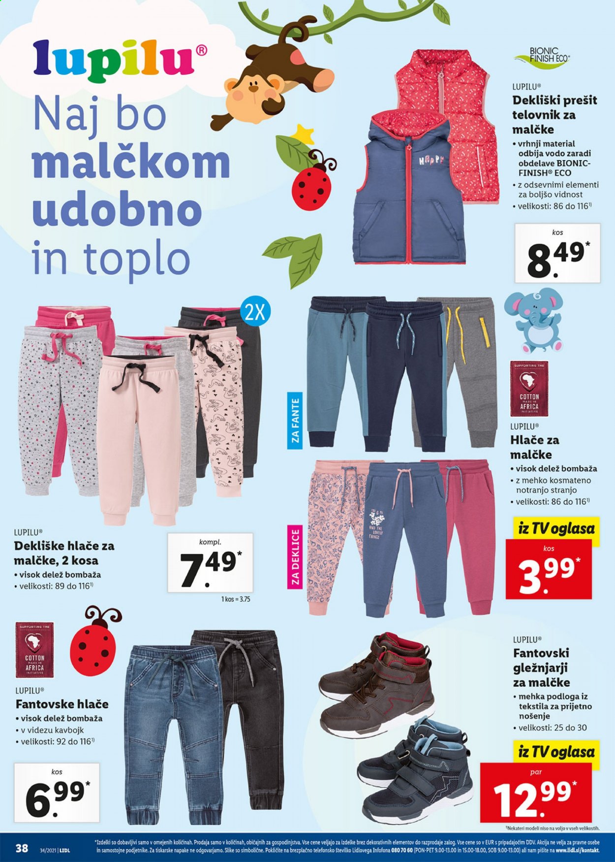 Lidl katalog - 26.8.2021 - 5.9.2021. Stran 38