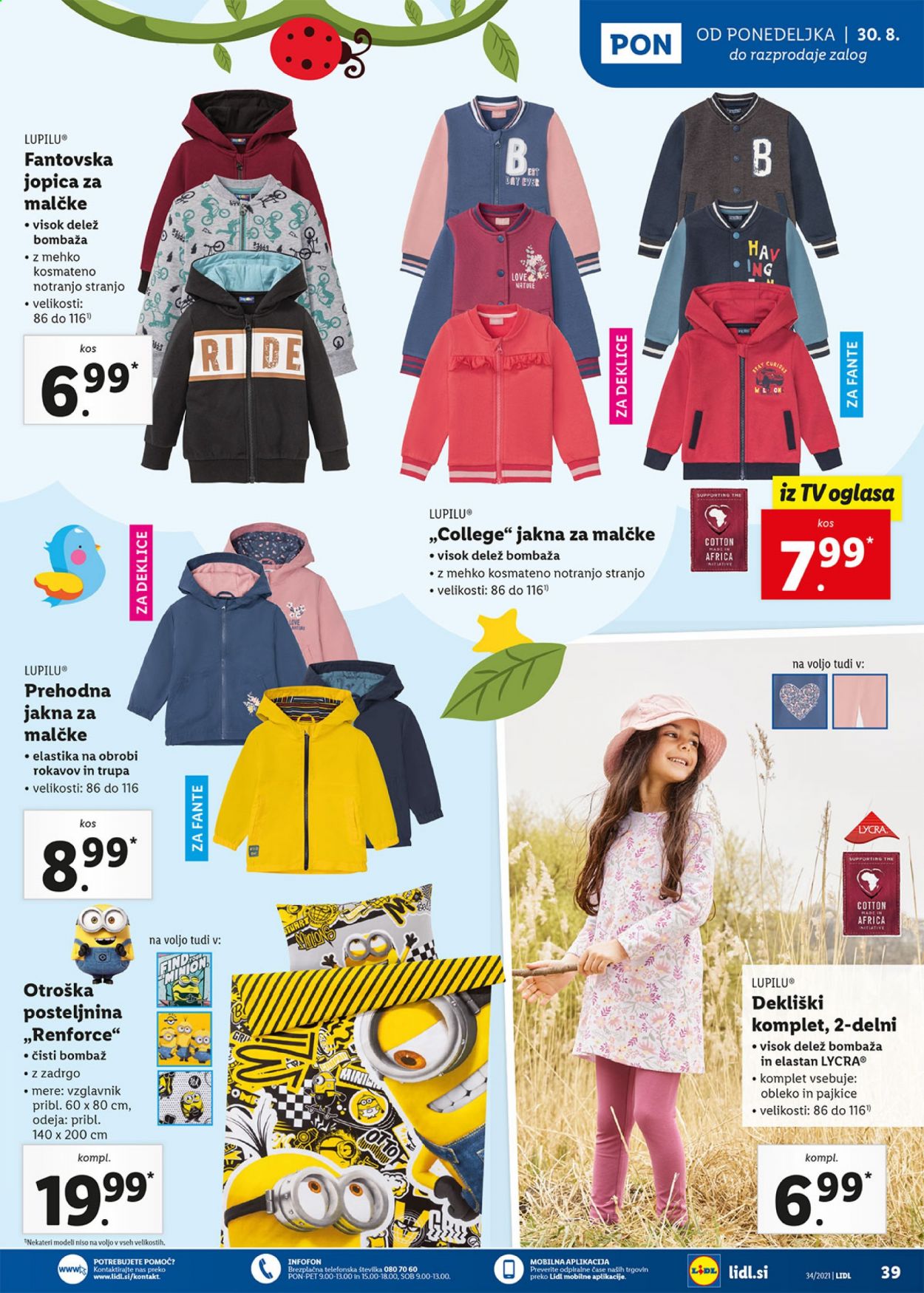 Lidl katalog - 26.8.2021 - 5.9.2021. Stran 39