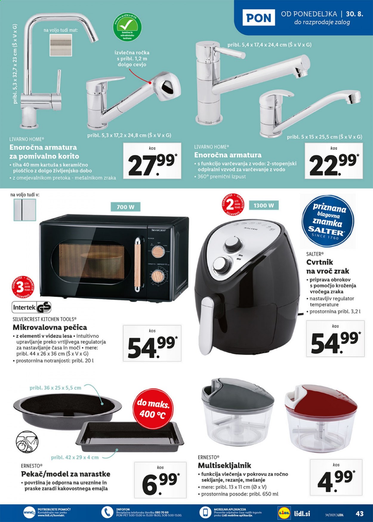 Lidl katalog - 26.8.2021 - 5.9.2021. Stran 43