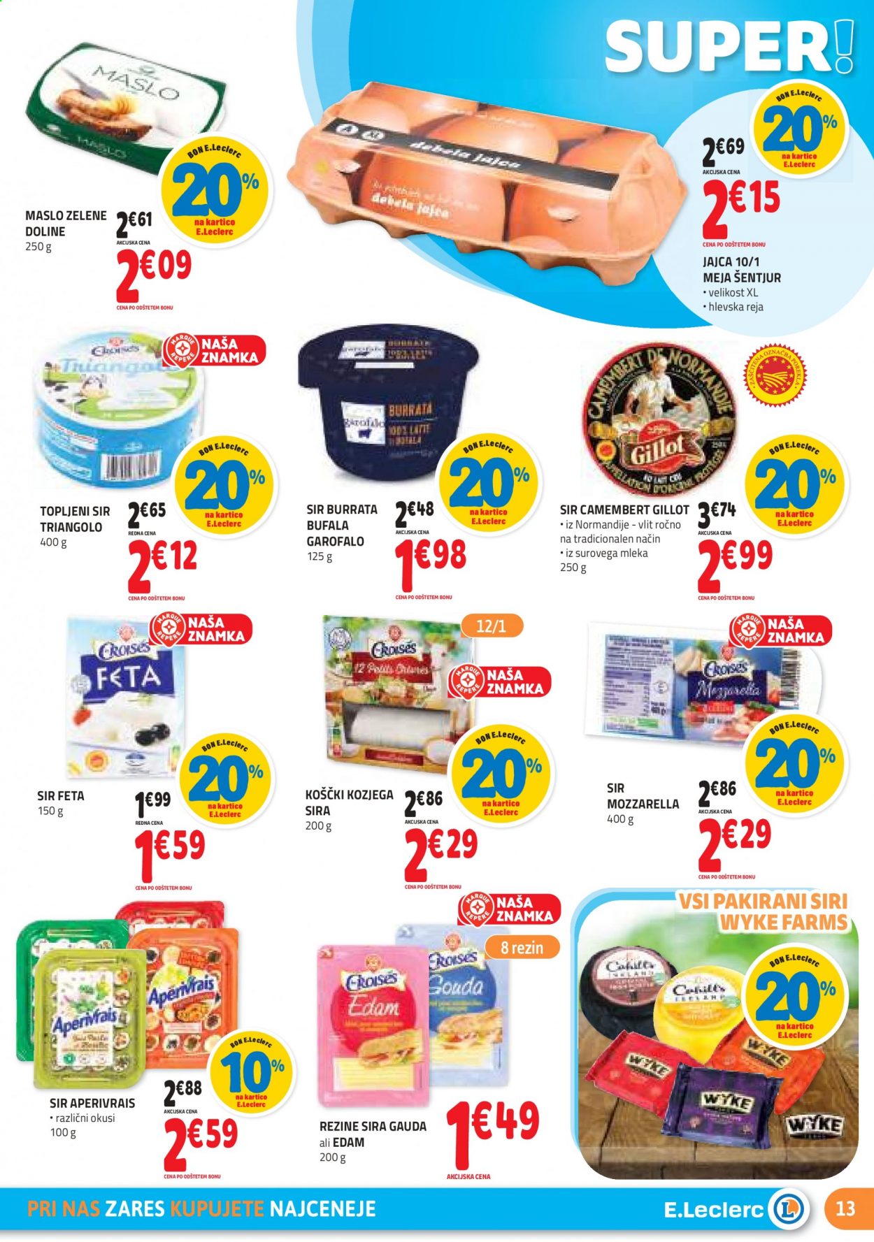 E.Leclerc katalog - 25.8.2021 - 4.9.2021. Stran 13