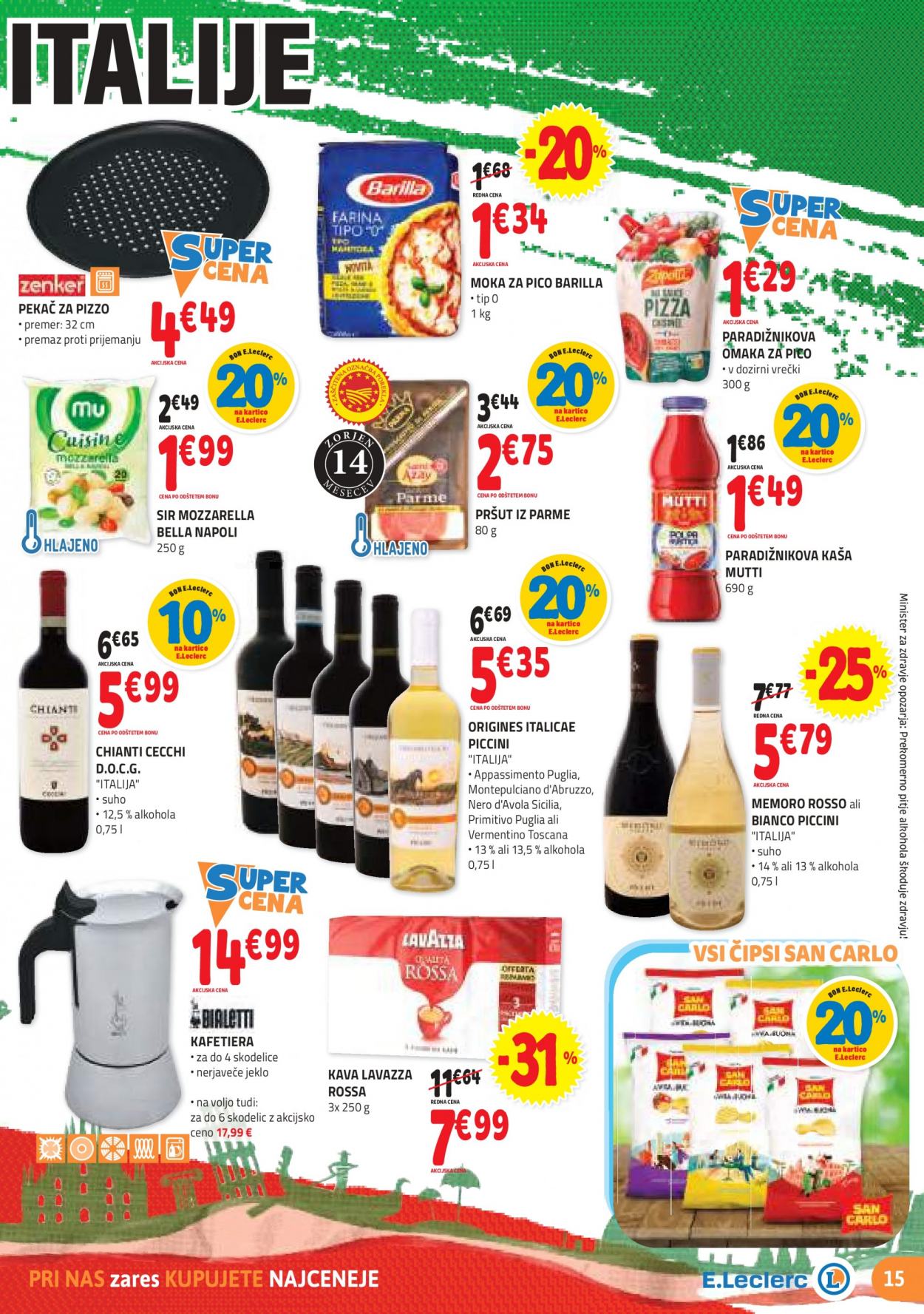 E.Leclerc katalog - 25.8.2021 - 4.9.2021. Stran 15