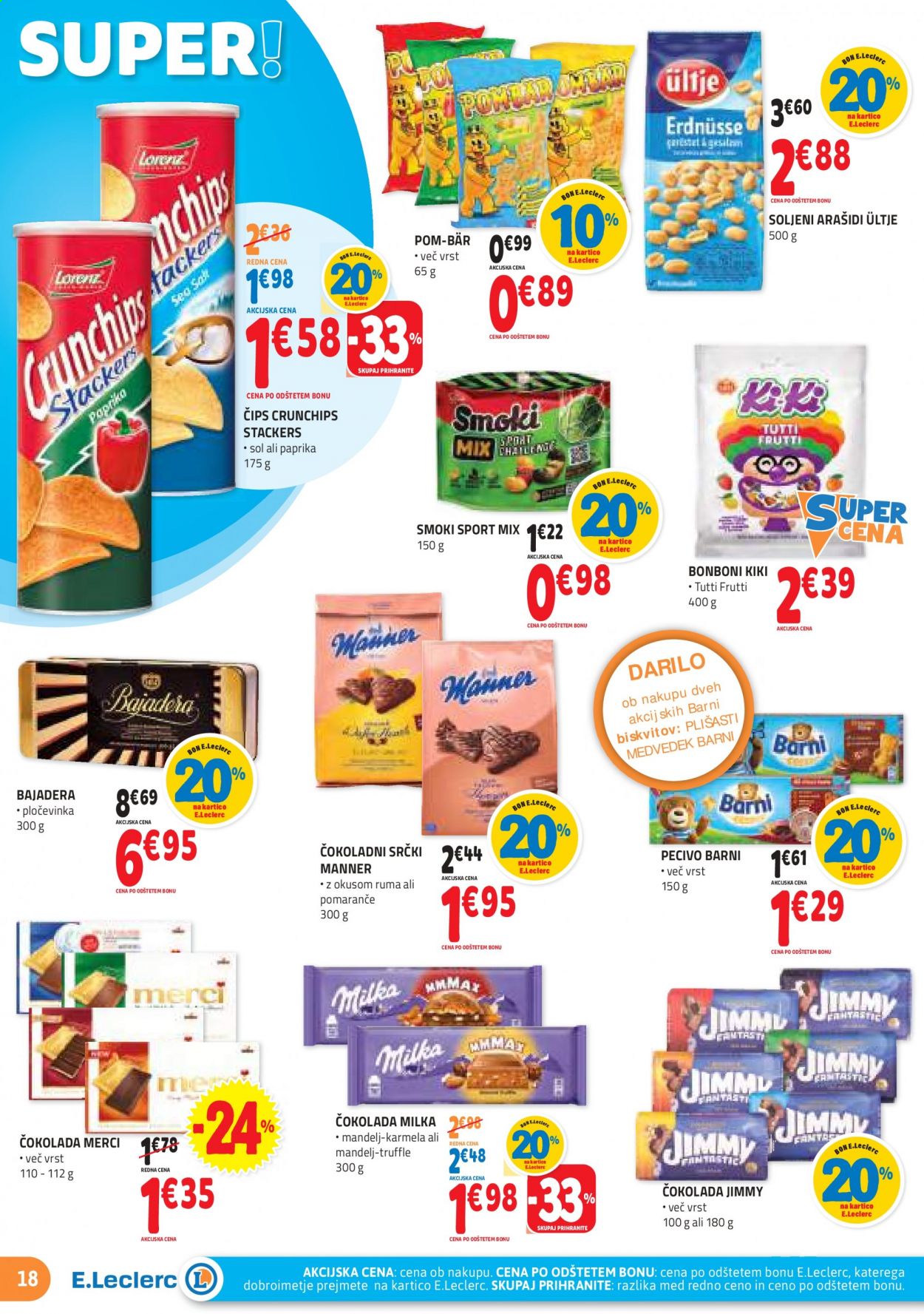 E.Leclerc katalog - 25.8.2021 - 4.9.2021. Stran 18