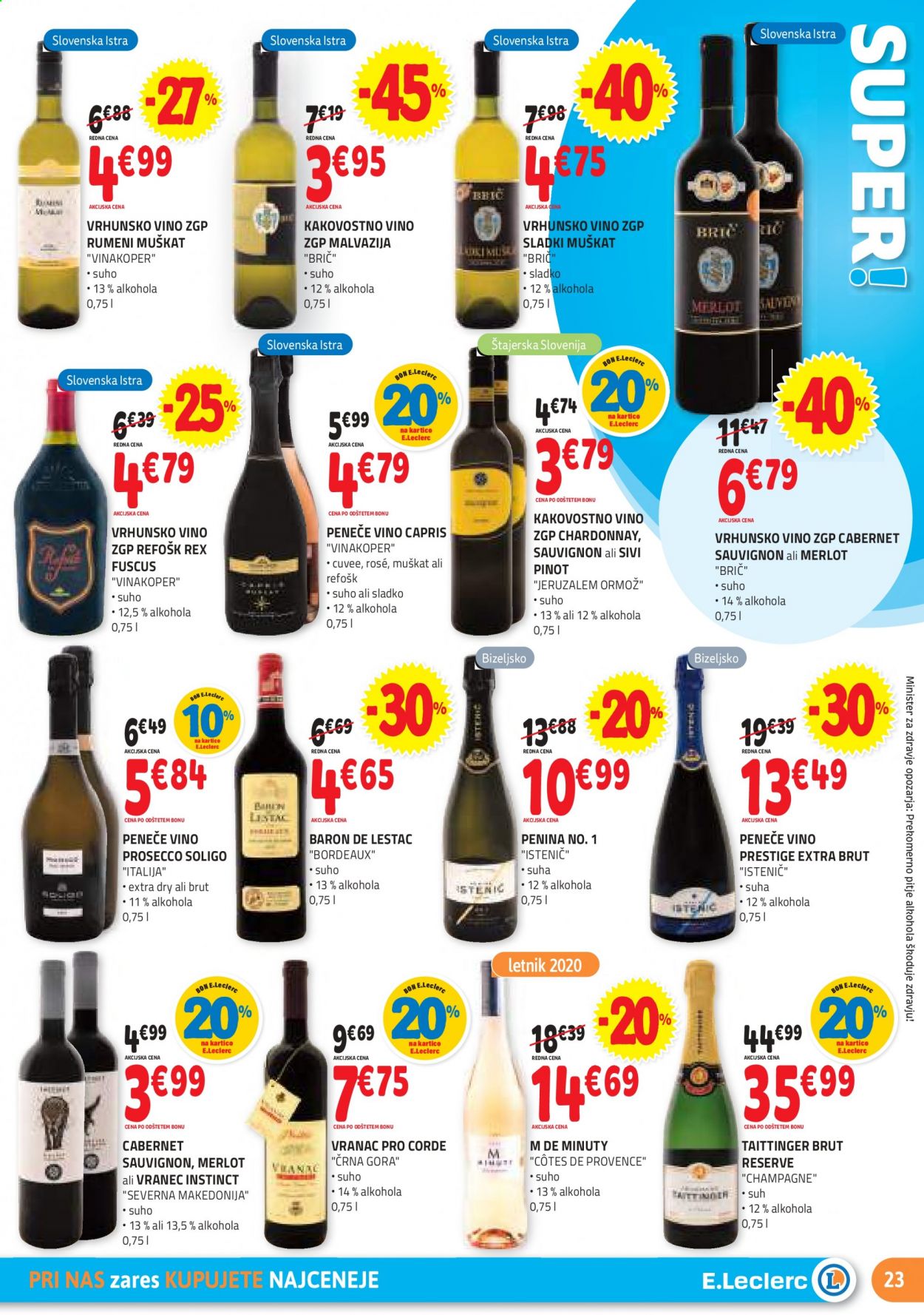 E.Leclerc katalog - 25.8.2021 - 4.9.2021. Stran 23