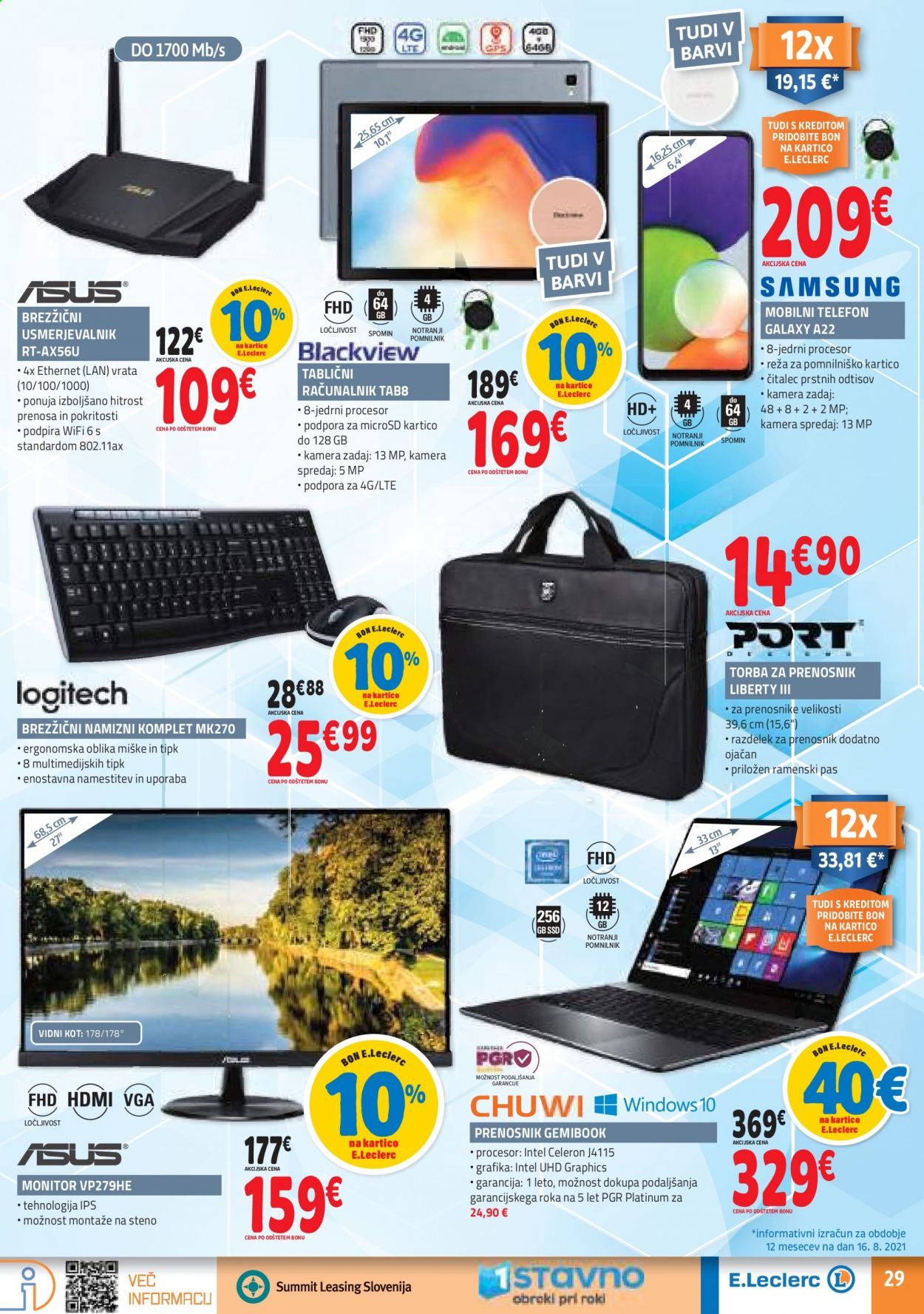 E.Leclerc katalog - 25.8.2021 - 4.9.2021. Stran 29