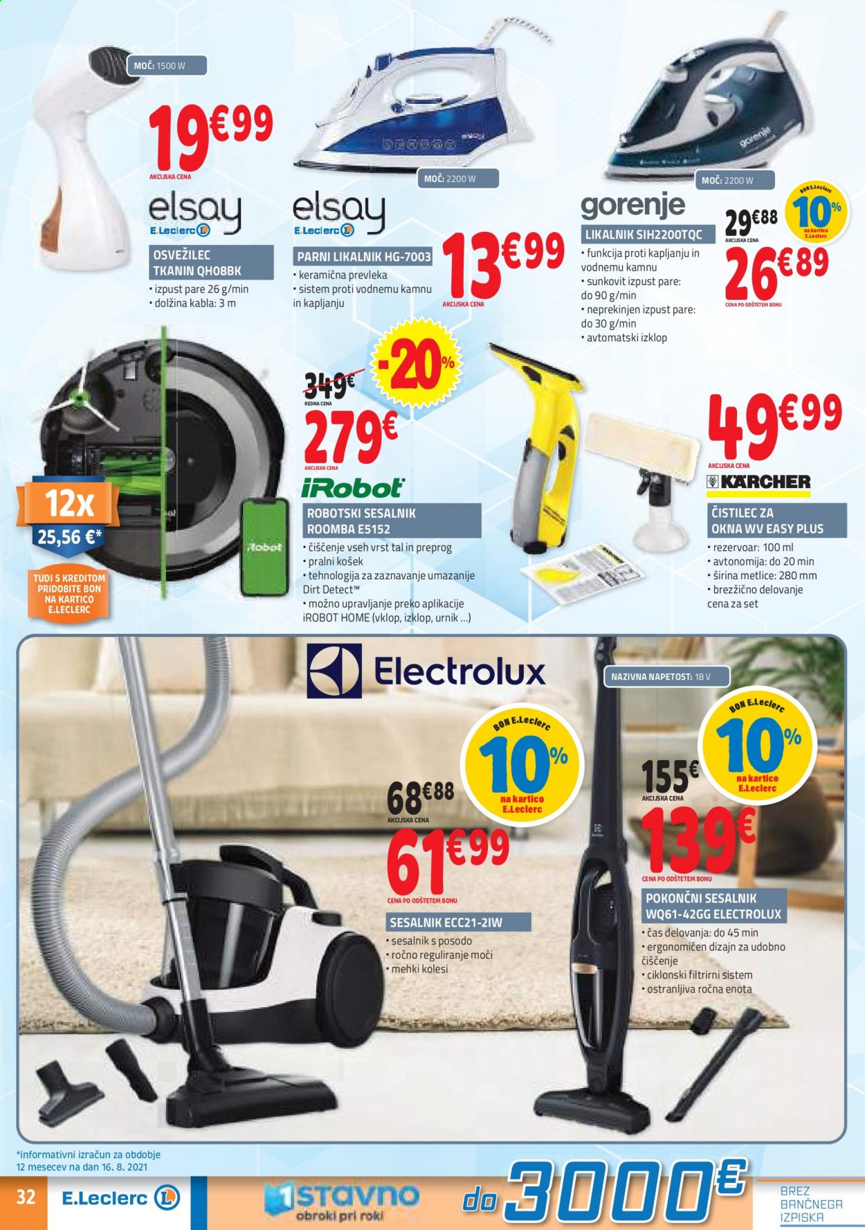 E.Leclerc katalog - 25.8.2021 - 4.9.2021. Stran 32