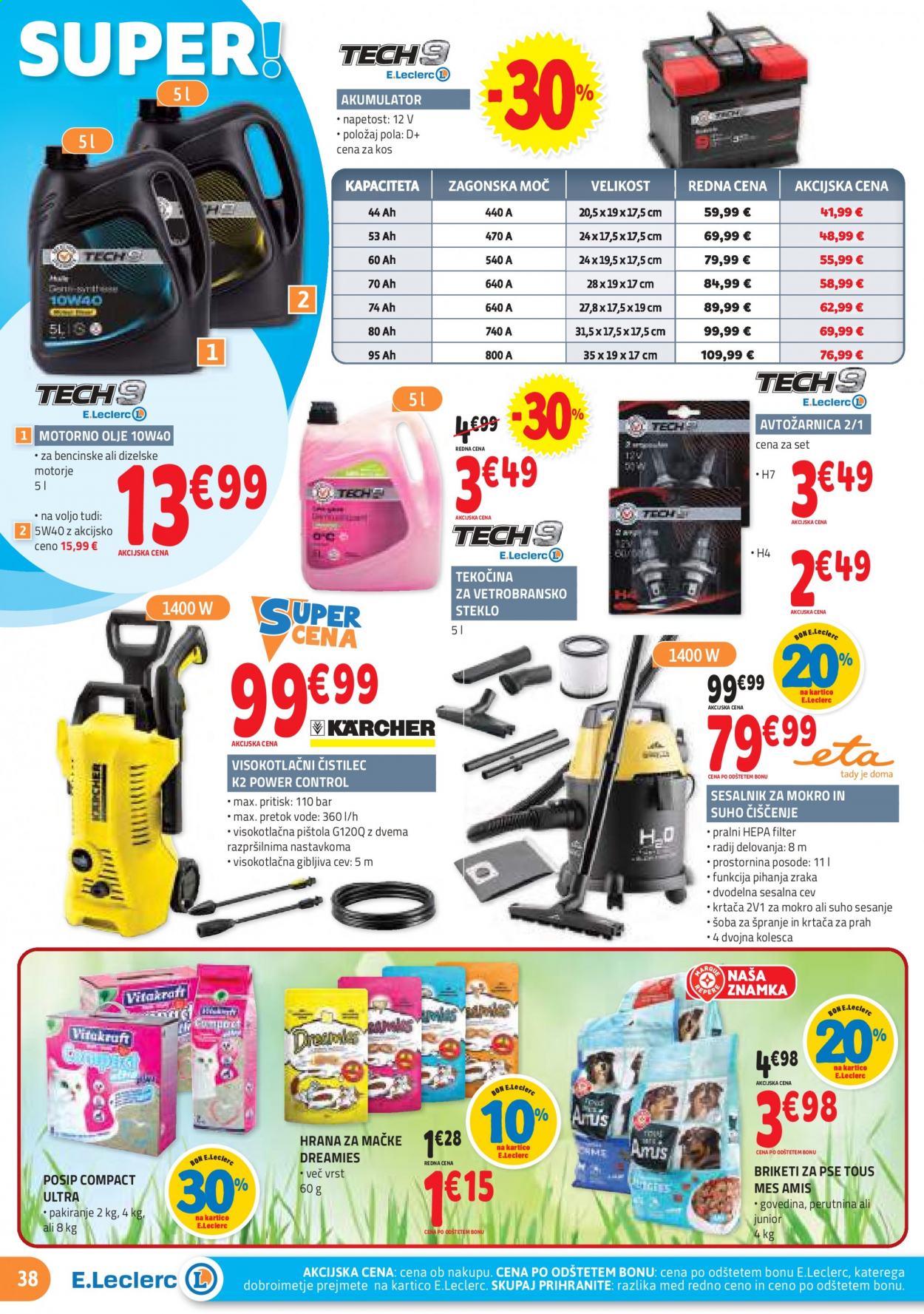 E.Leclerc katalog - 25.8.2021 - 4.9.2021. Stran 38