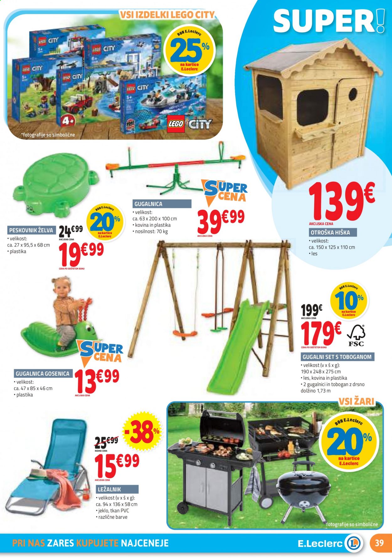 E.Leclerc katalog - 25.8.2021 - 4.9.2021. Stran 39