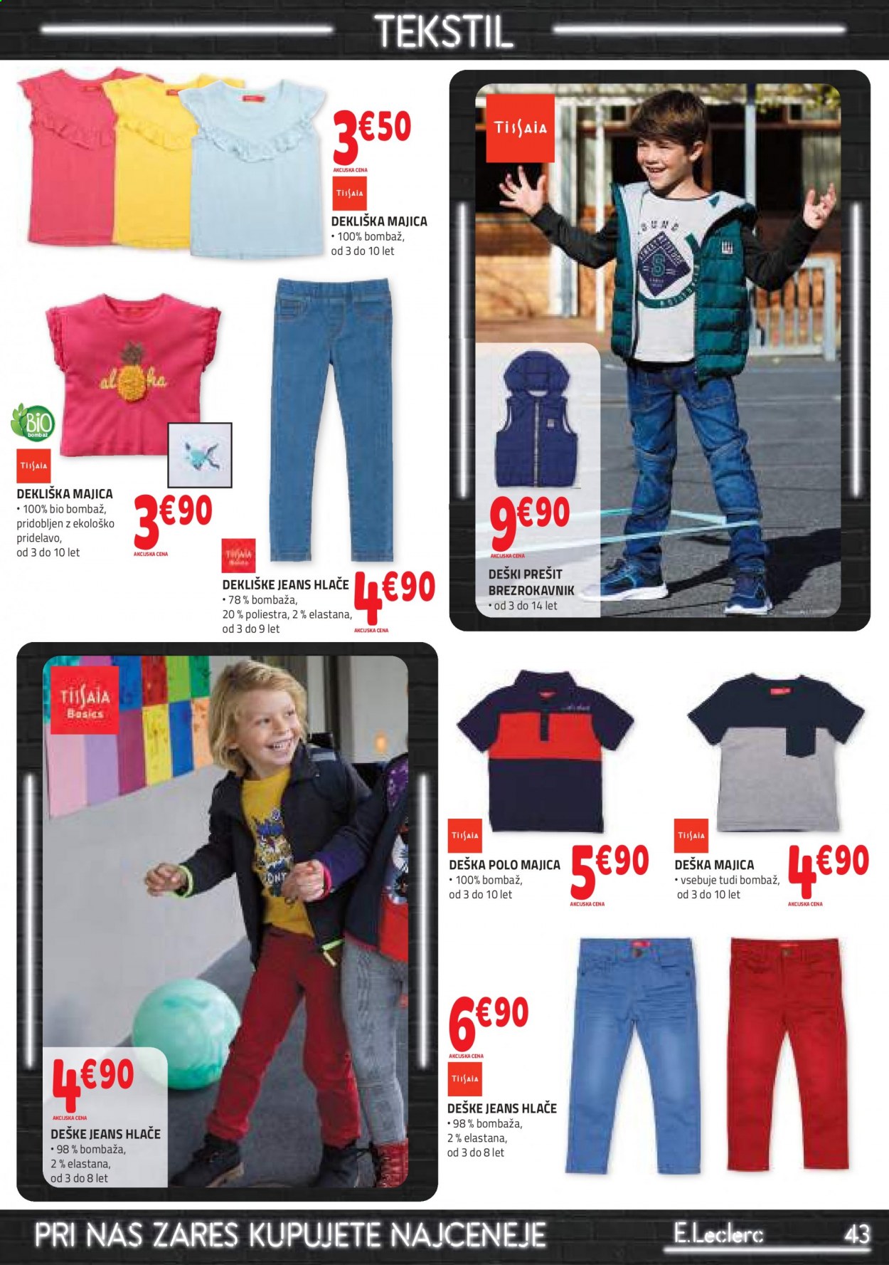 E.Leclerc katalog - 25.8.2021 - 4.9.2021. Stran 43