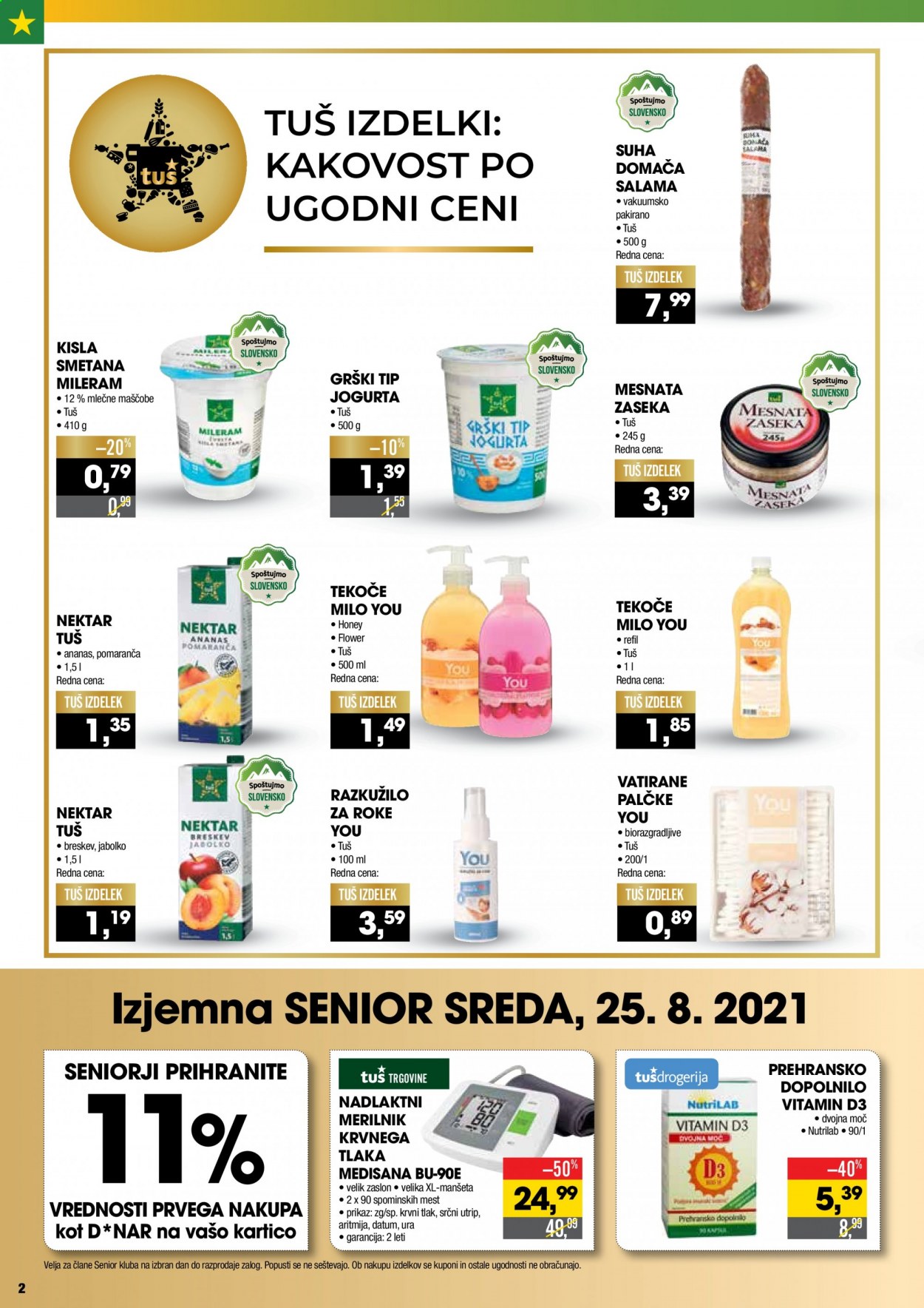 Tuš katalog - 25.8.2021 - 31.8.2021. Stran 2