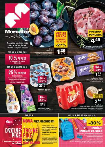 Mercator katalog - 25.08.2021 - 01.09.2021.