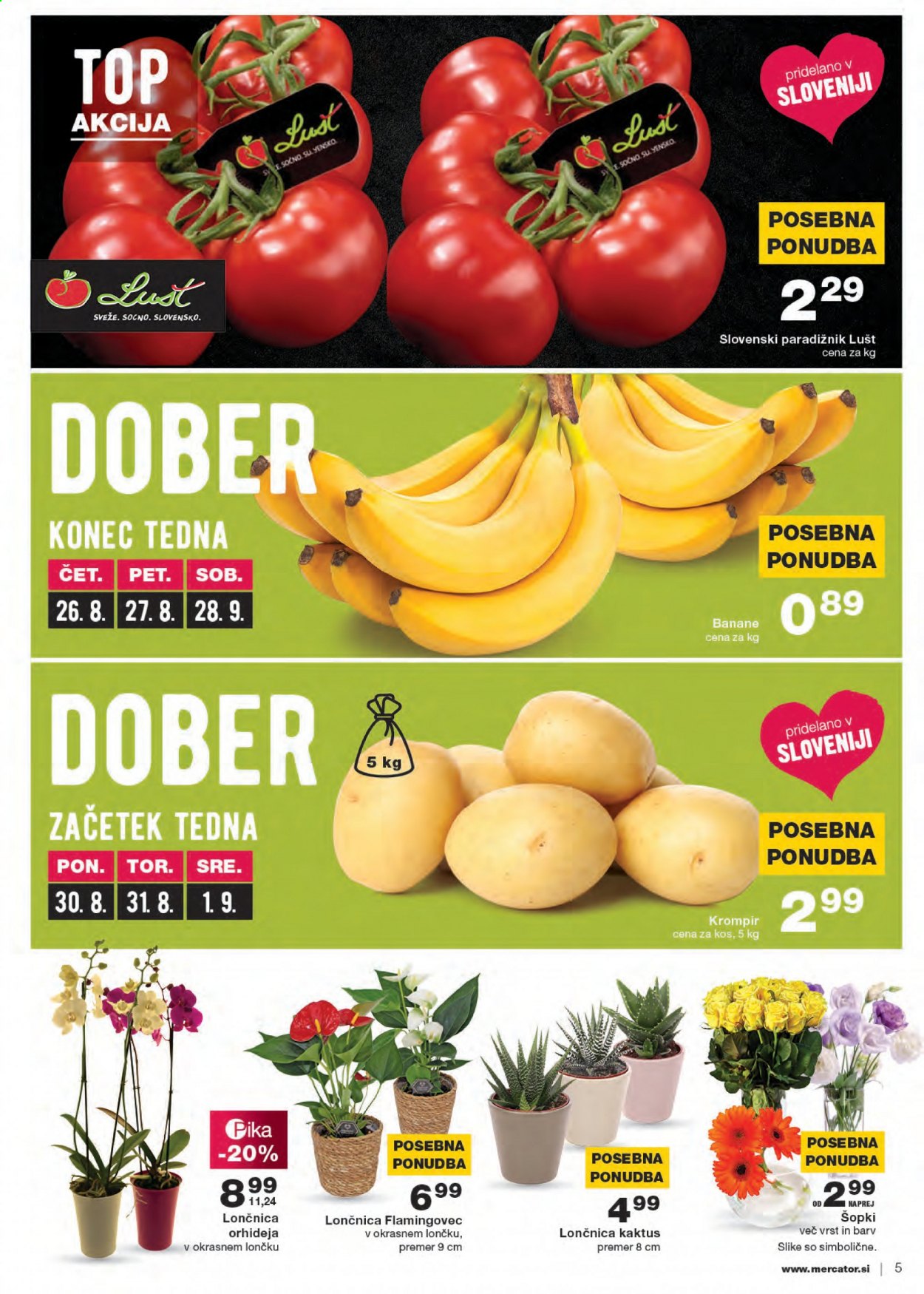 Mercator katalog - 25.8.2021 - 1.9.2021. Stran 5