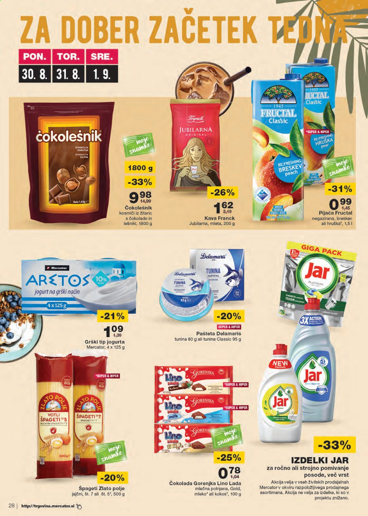 Mercator katalog - 25.8.2021 - 1.9.2021. Stran 28