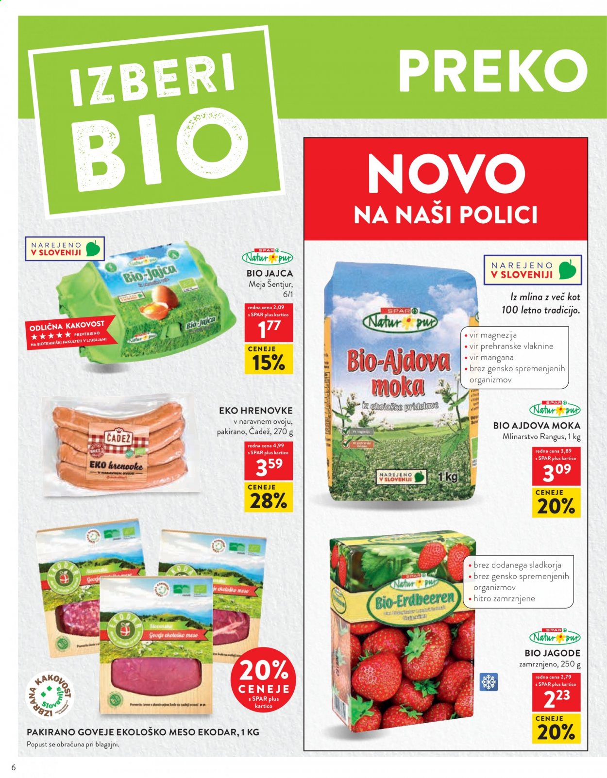 SPAR katalog - 25.8.2021 - 31.8.2021. Stran 6