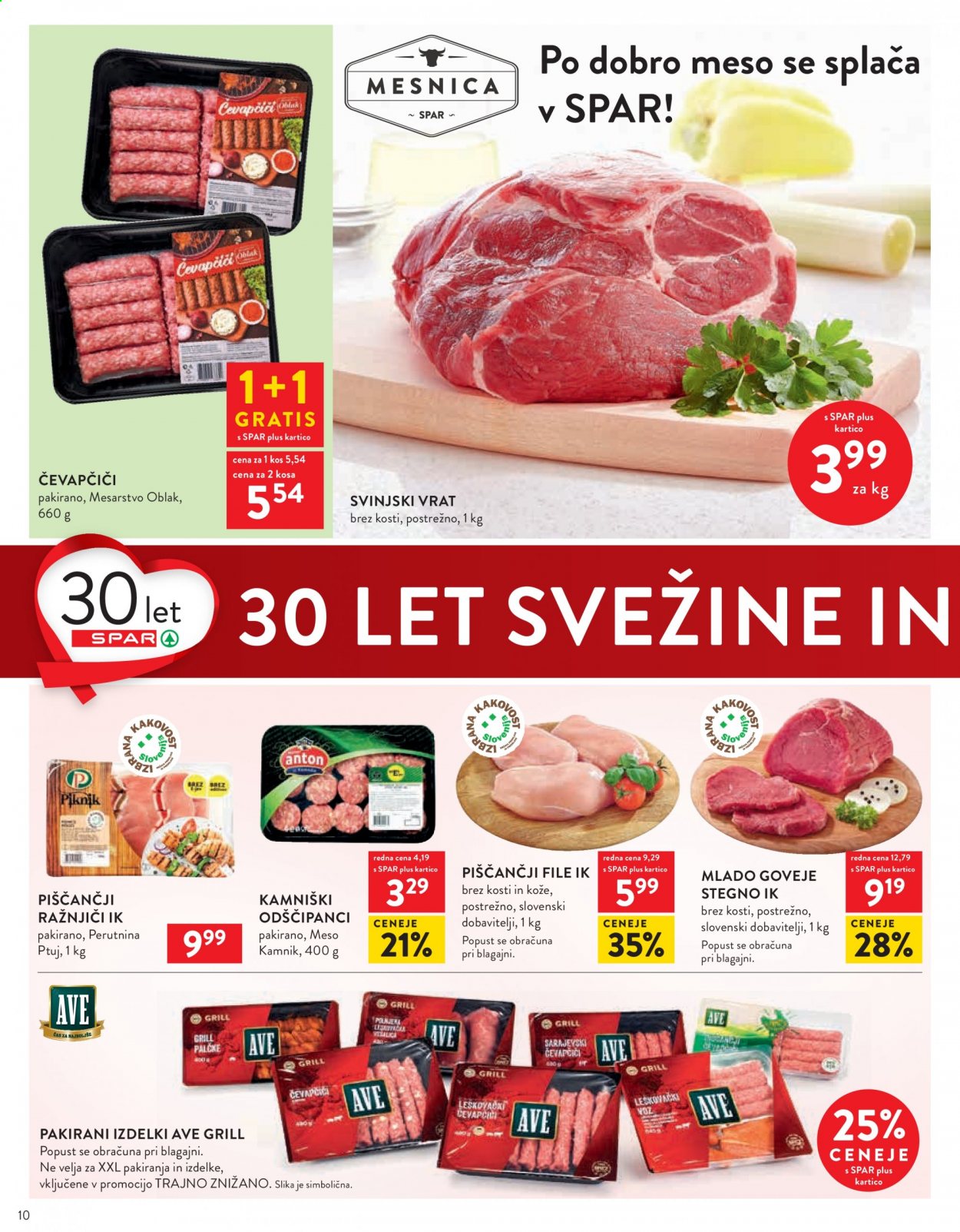 SPAR katalog - 25.8.2021 - 31.8.2021. Stran 10