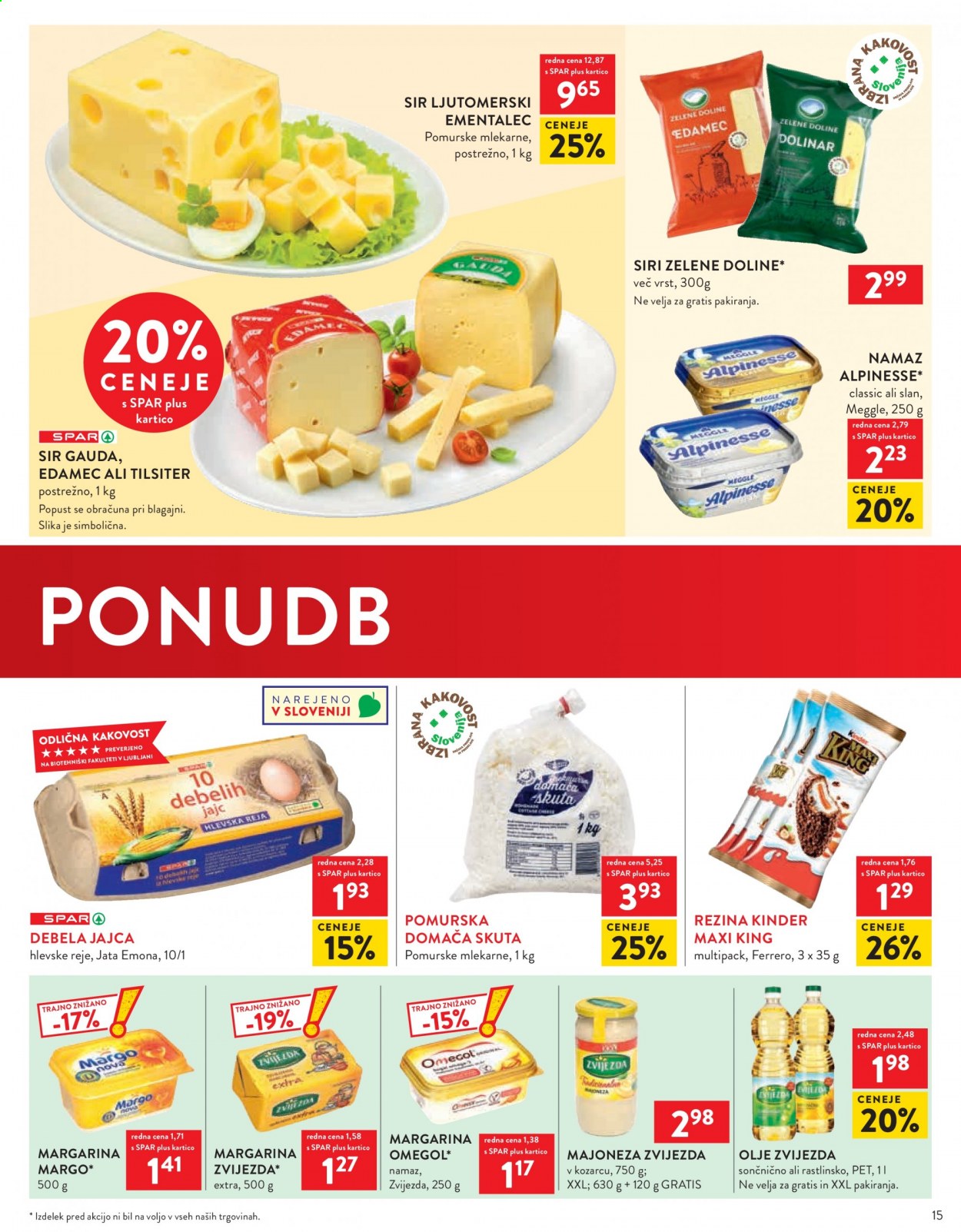 SPAR katalog - 25.8.2021 - 31.8.2021. Stran 15