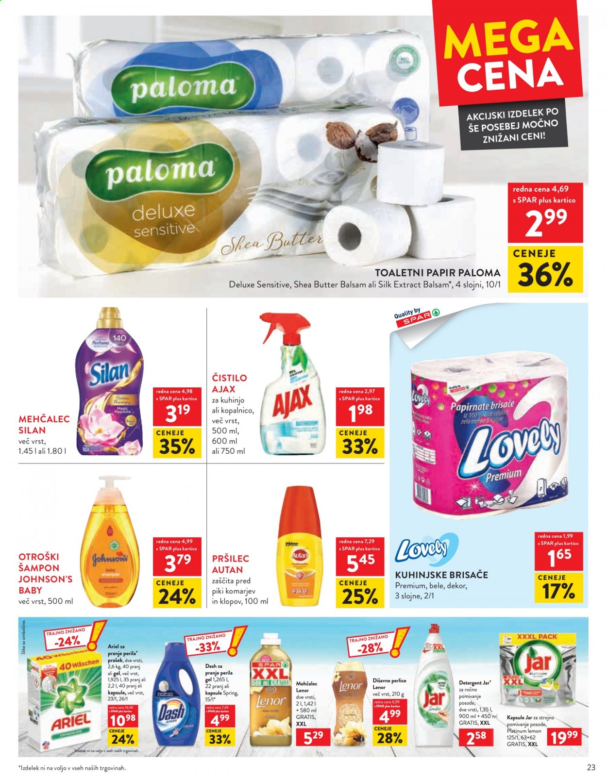 SPAR katalog - 25.8.2021 - 31.8.2021. Stran 23