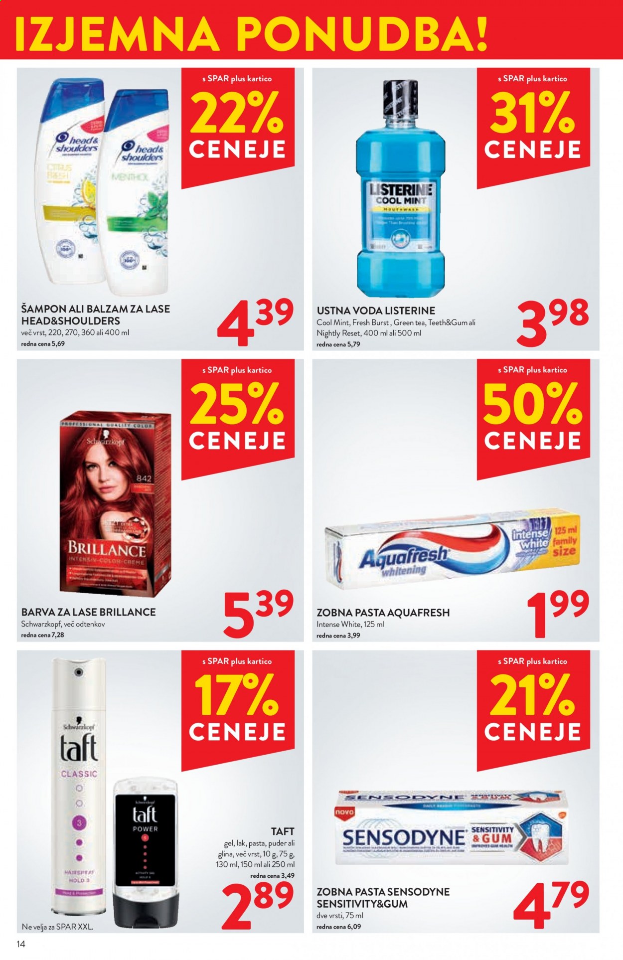 SPAR katalog - 25.8.2021 - 7.9.2021. Stran 14