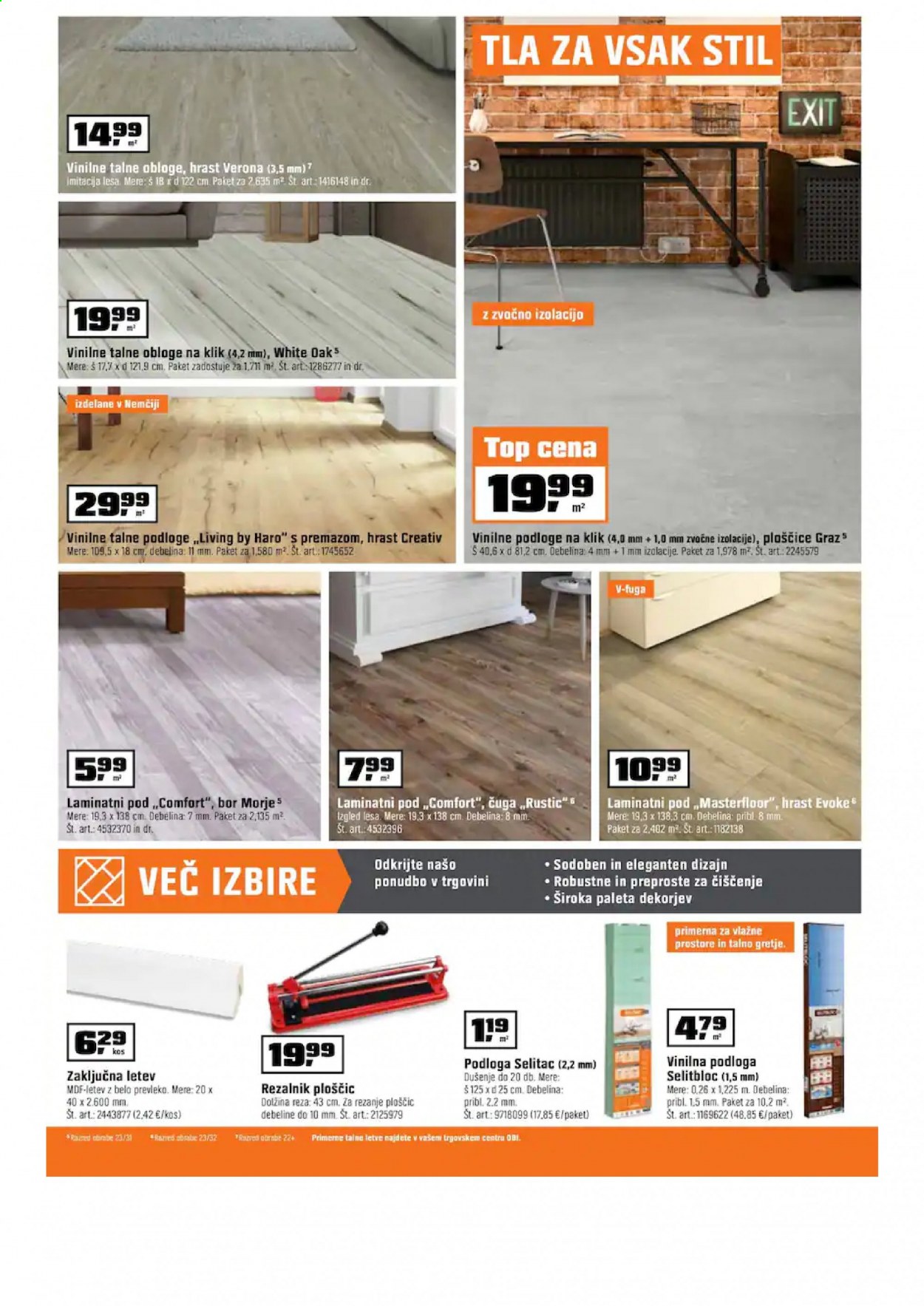 OBI katalog - 25.8.2021 - 5.9.2021. Stran 9