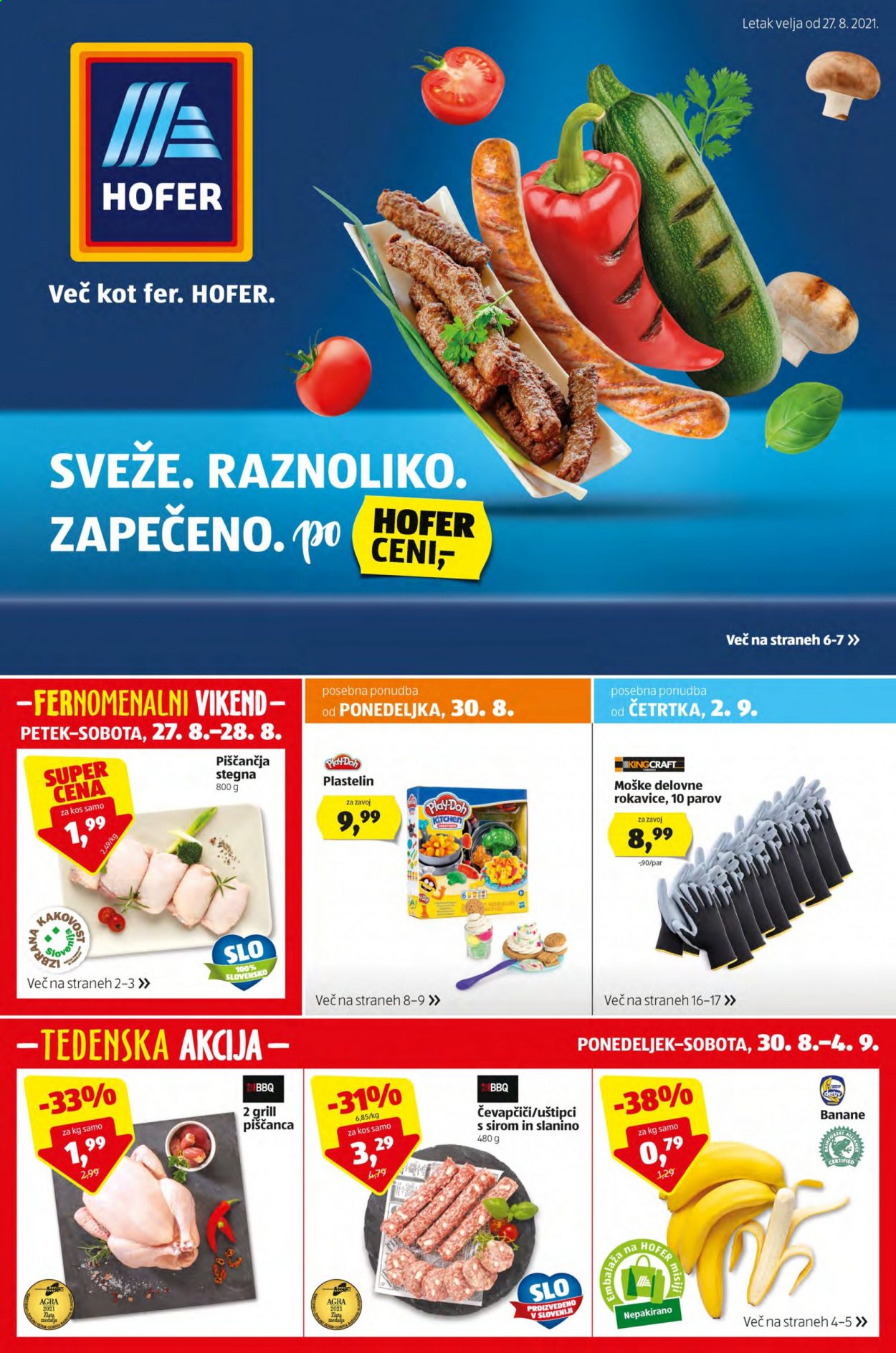 Hofer katalog - 27.8.2021 - 4.9.2021. Stran 1