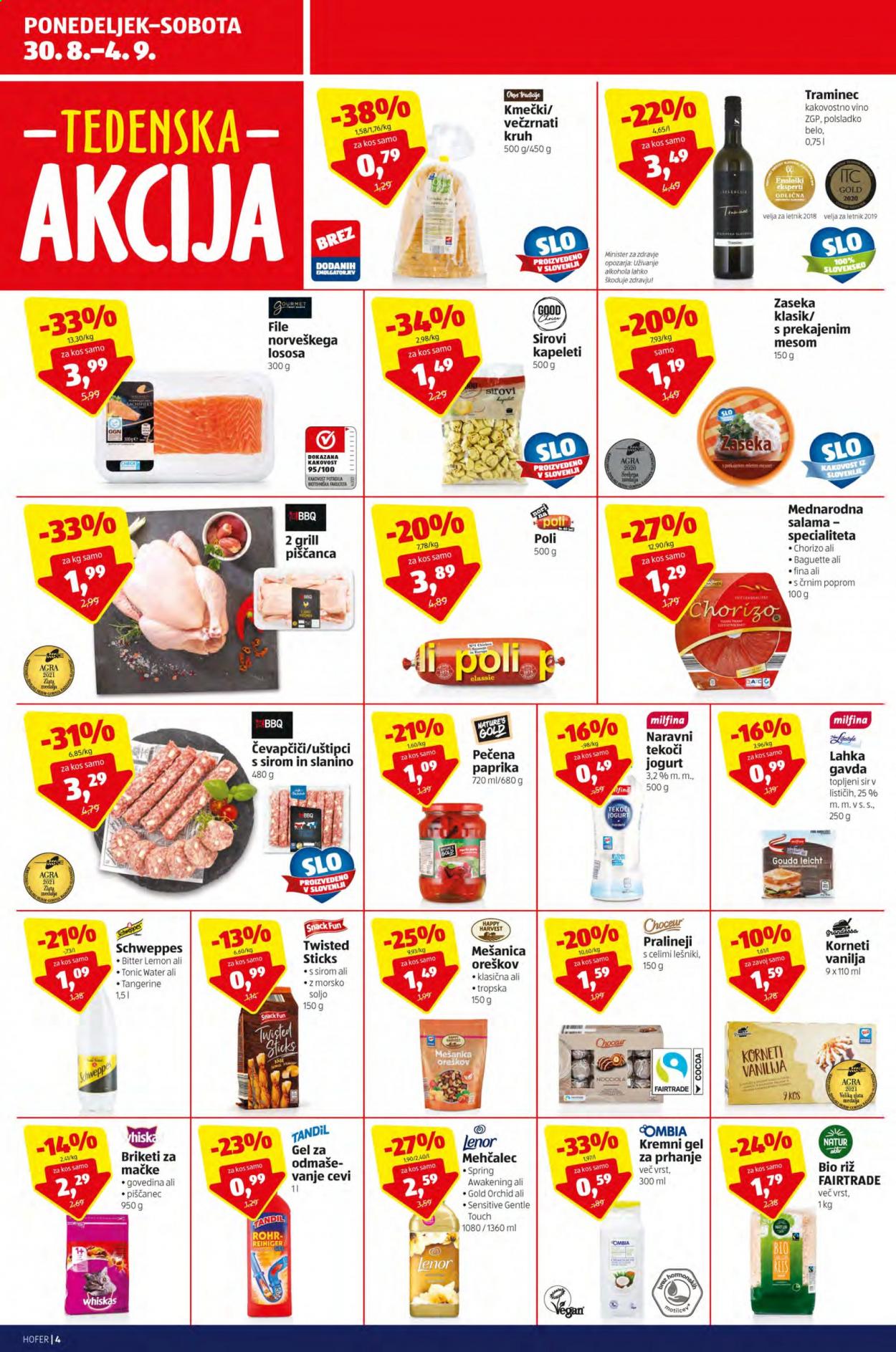 Hofer katalog - 27.8.2021 - 4.9.2021. Stran 4