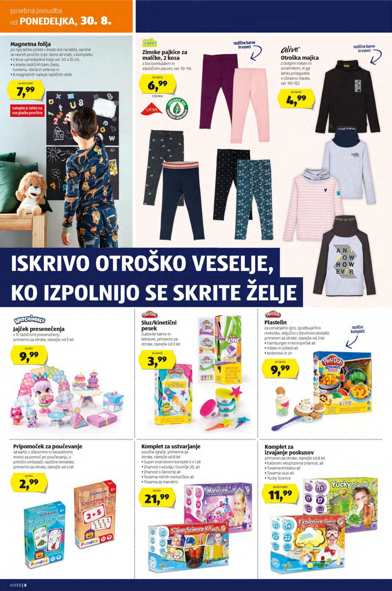 Hofer katalog - 27.8.2021 - 4.9.2021. Stran 8