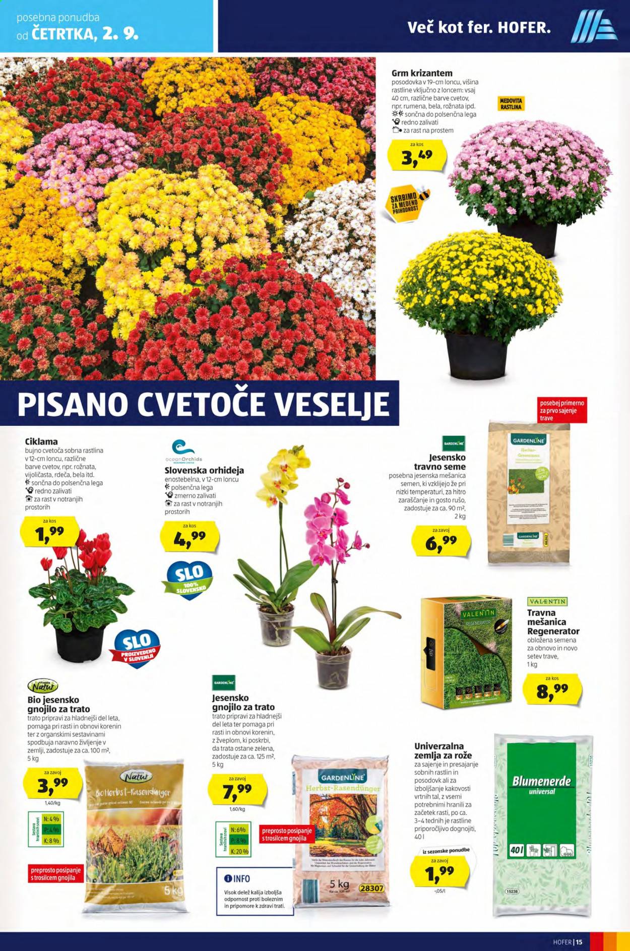 Hofer katalog - 27.8.2021 - 4.9.2021. Stran 15