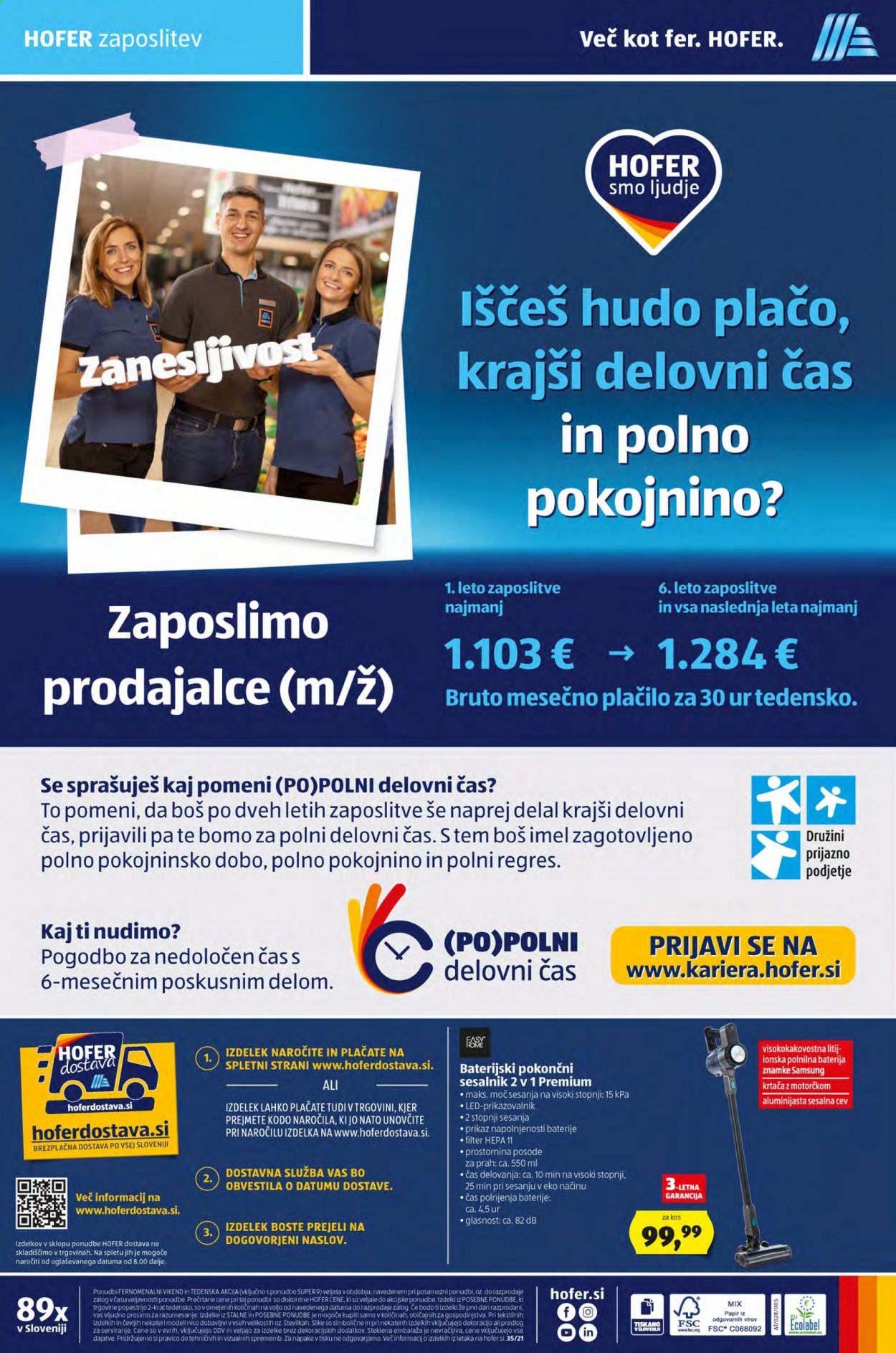 Hofer katalog - 27.8.2021 - 4.9.2021. Stran 20