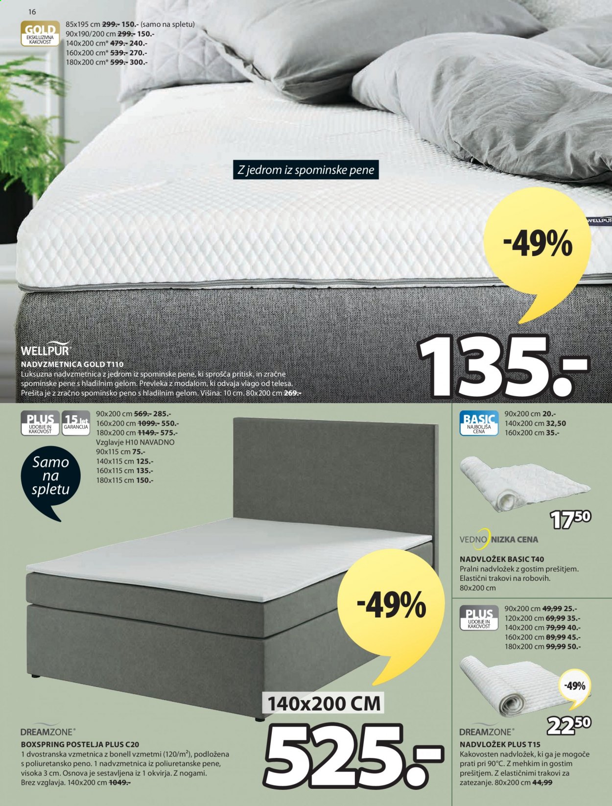 JYSK katalog - 26.8.2021 - 8.9.2021. Stran 16