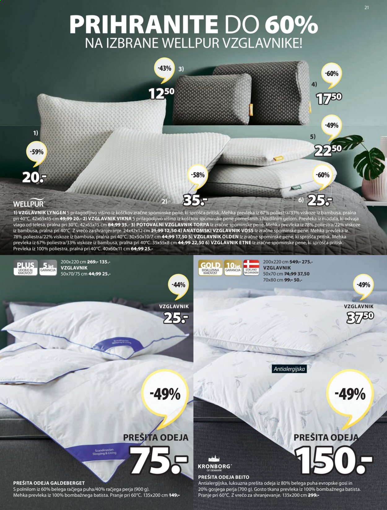 JYSK katalog - 26.8.2021 - 8.9.2021. Stran 21