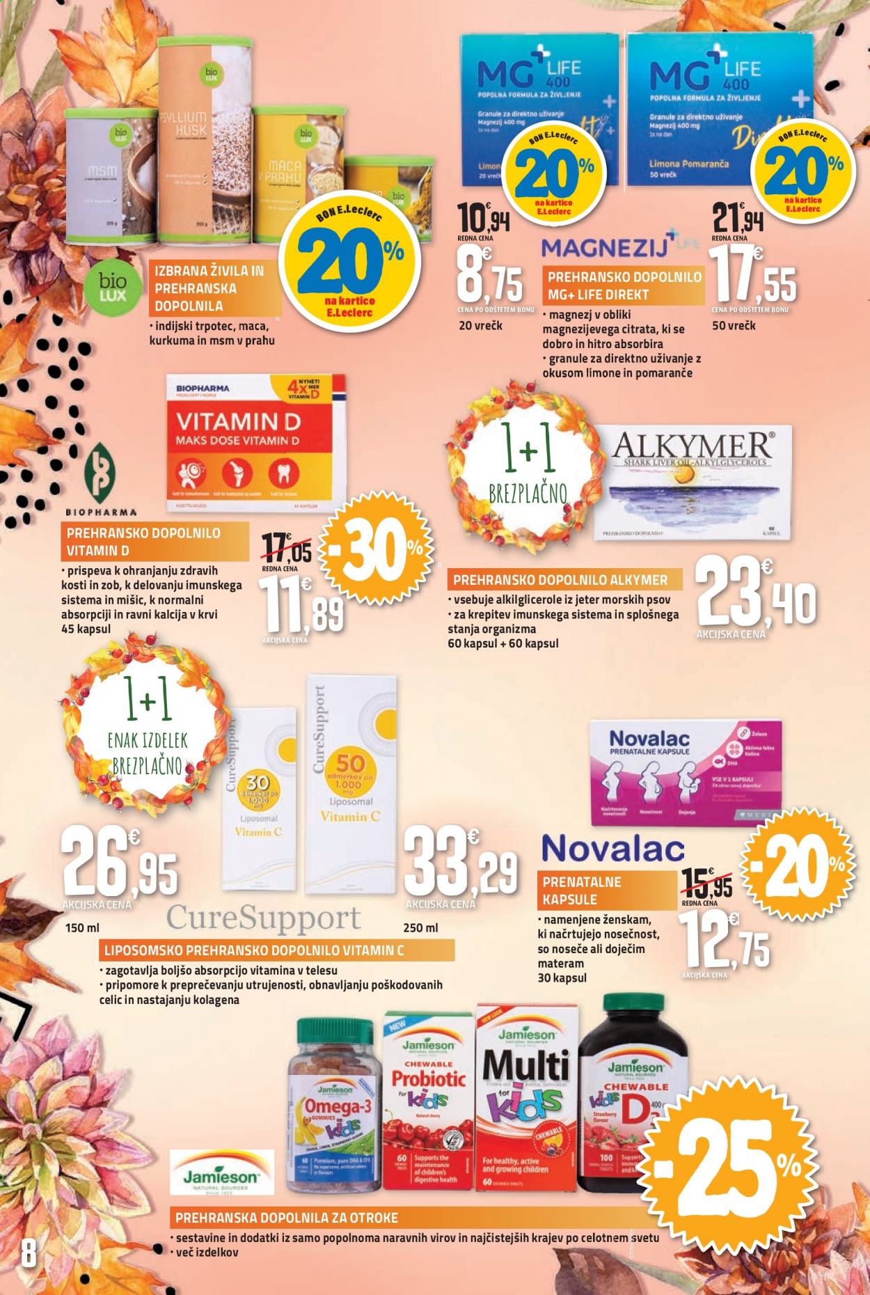 E.Leclerc katalog - 27.8.2021 - 11.9.2021. Stran 8