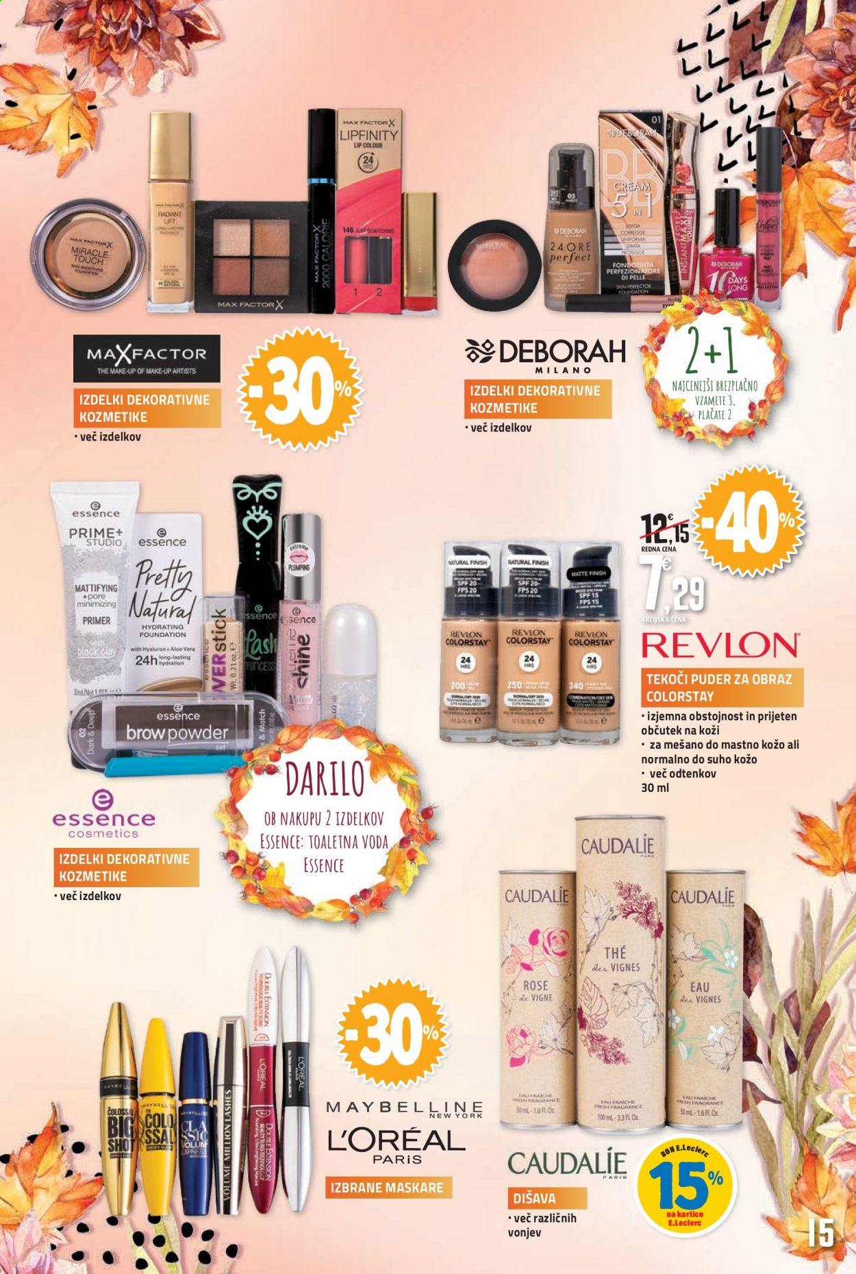 E.Leclerc katalog - 27.8.2021 - 11.9.2021. Stran 15