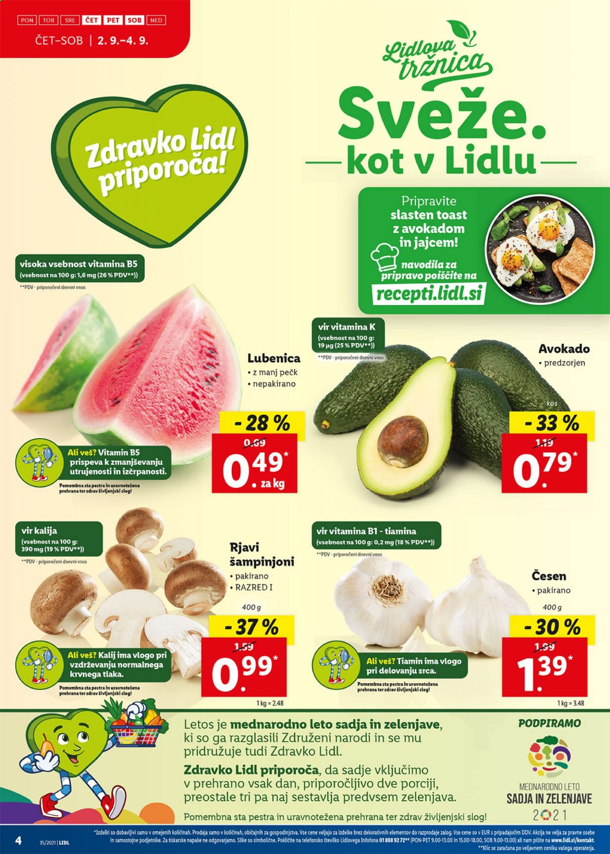 Lidl katalog - 2.9.2021 - 12.9.2021. Stran 4