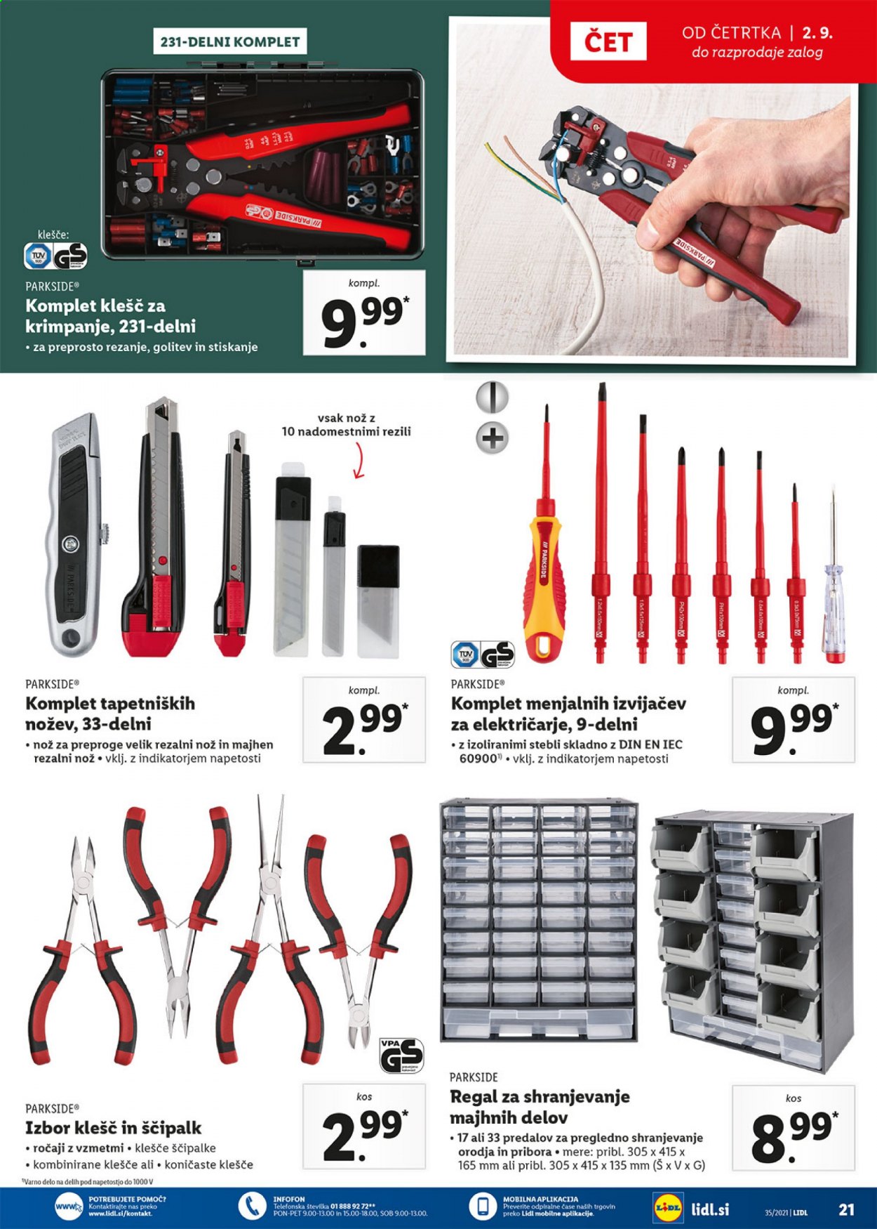 Lidl katalog - 2.9.2021 - 12.9.2021. Stran 21