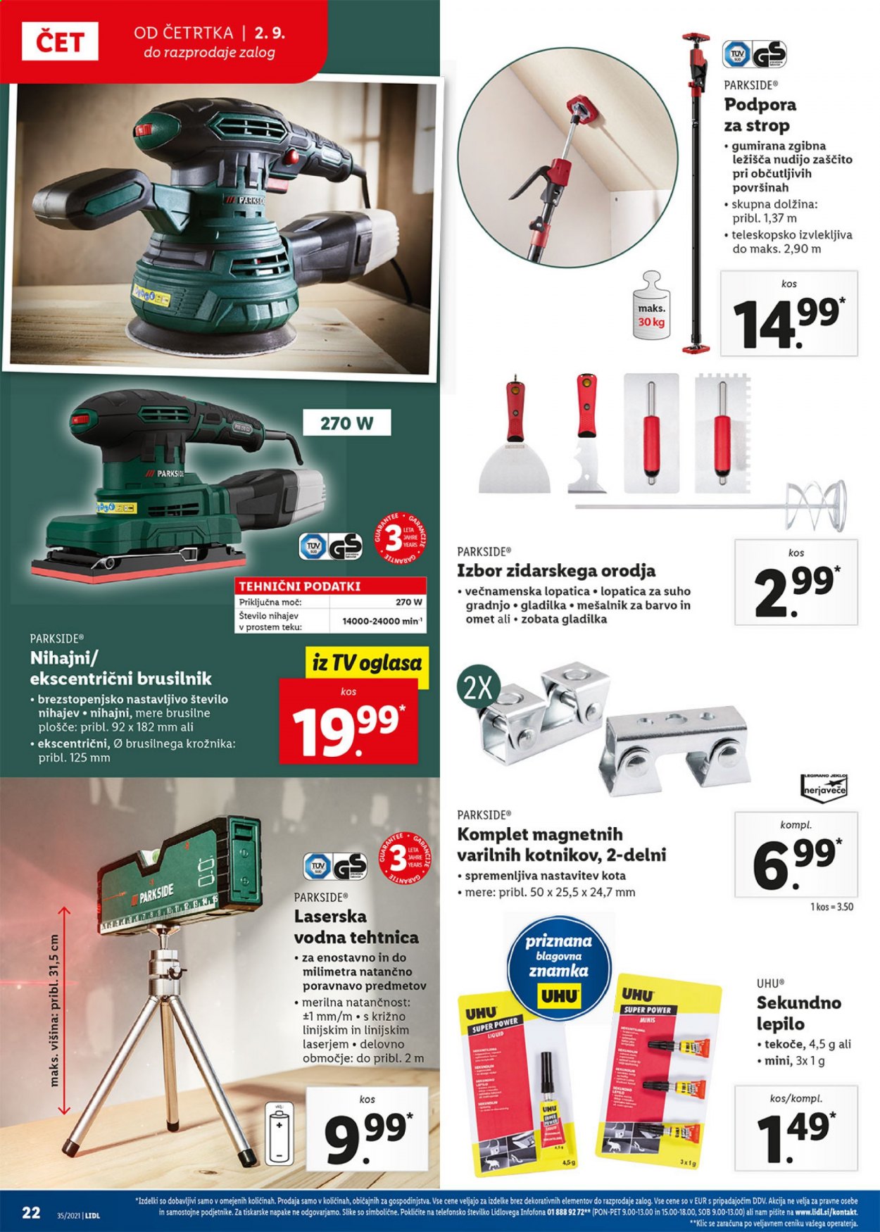 Lidl katalog - 2.9.2021 - 12.9.2021. Stran 22