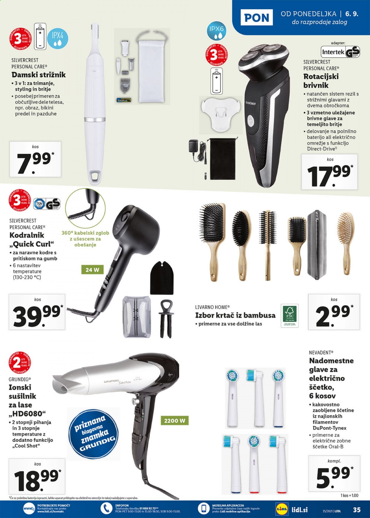 Lidl katalog - 2.9.2021 - 12.9.2021. Stran 35