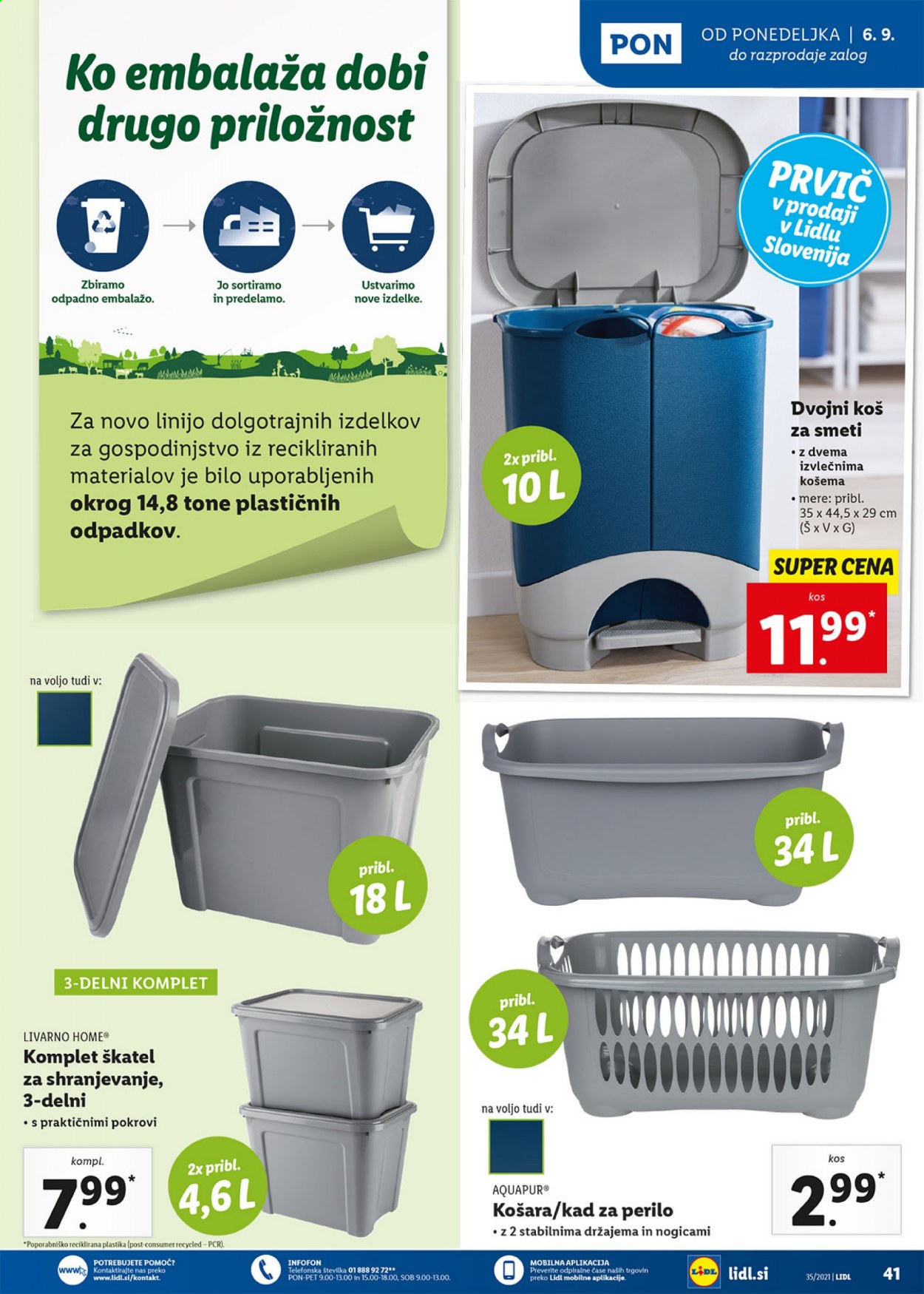 Lidl katalog - 2.9.2021 - 12.9.2021. Stran 41