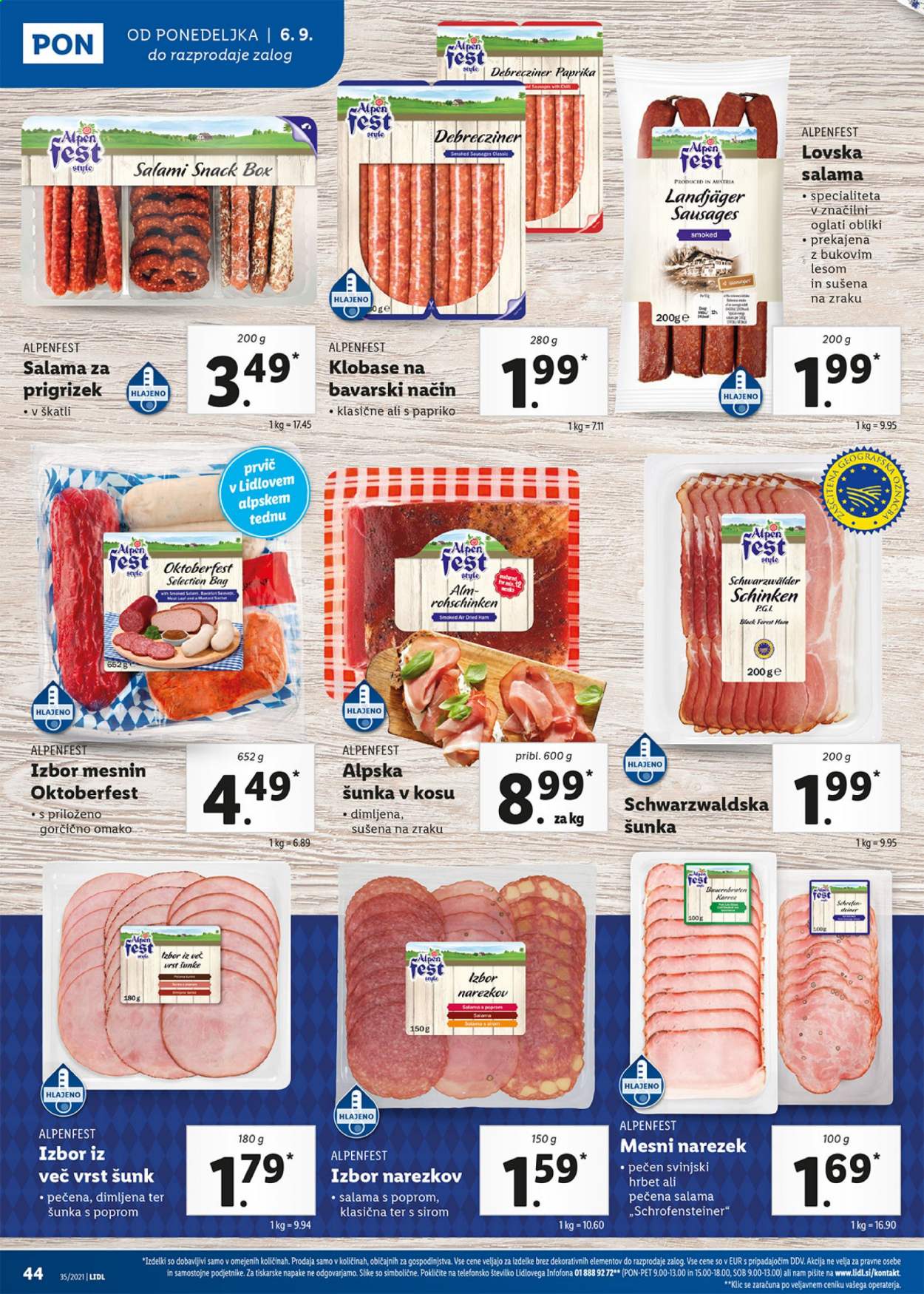 Lidl katalog - 2.9.2021 - 12.9.2021. Stran 44