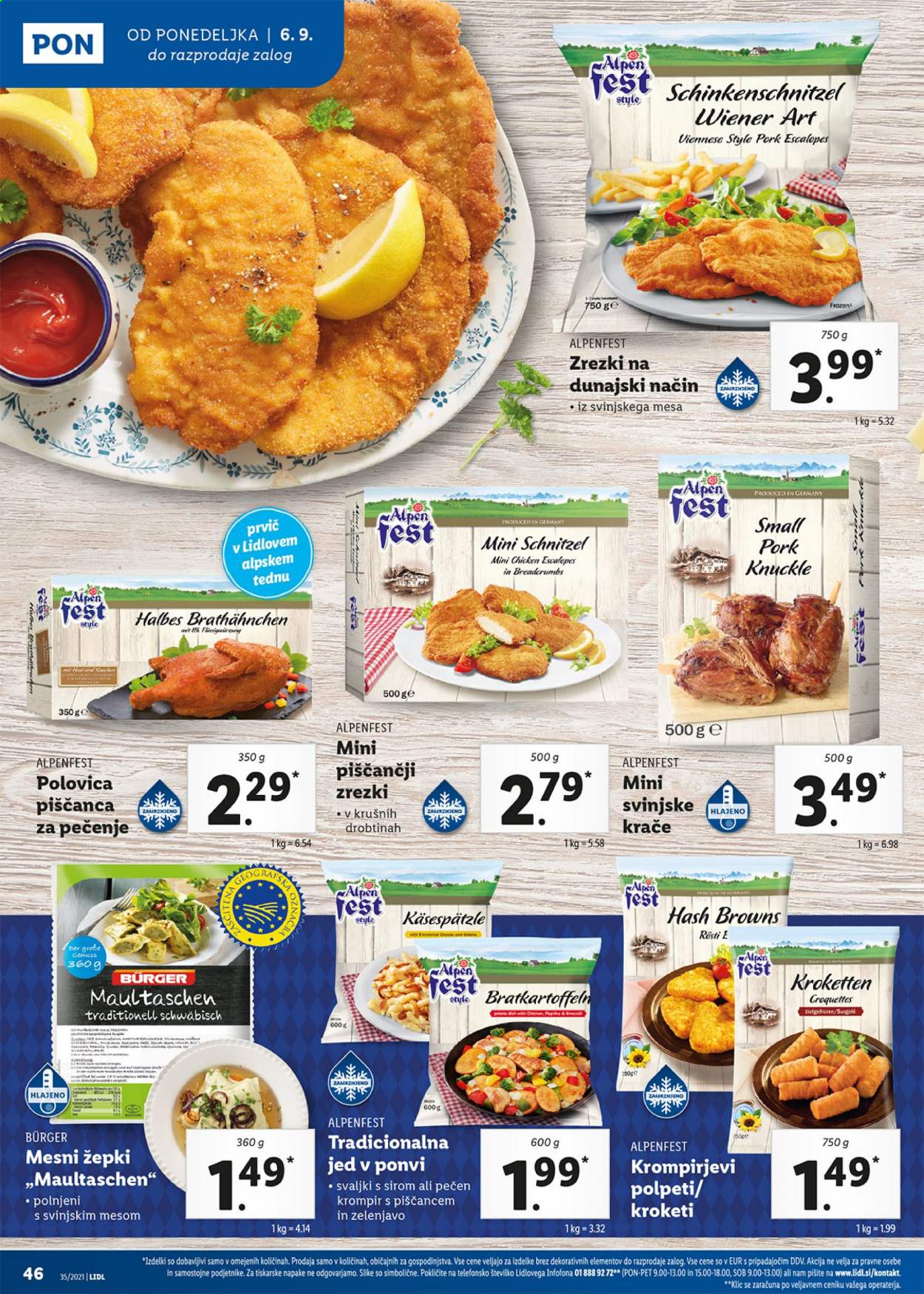Lidl katalog - 2.9.2021 - 12.9.2021. Stran 46