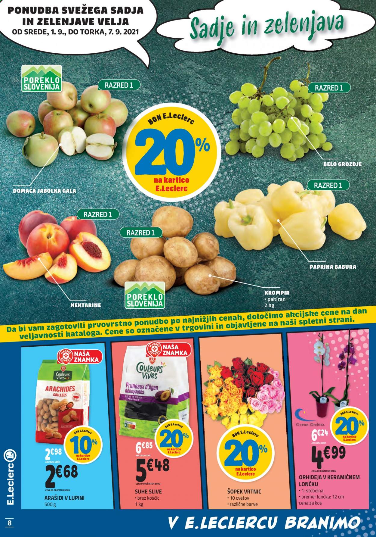 E.Leclerc katalog - 1.9.2021 - 11.9.2021. Stran 8