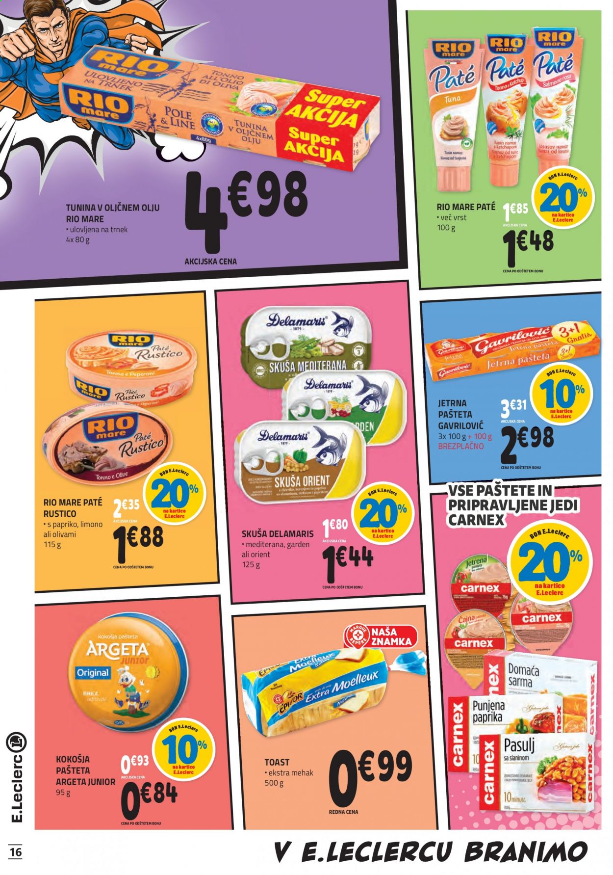 E.Leclerc katalog - 1.9.2021 - 11.9.2021. Stran 16