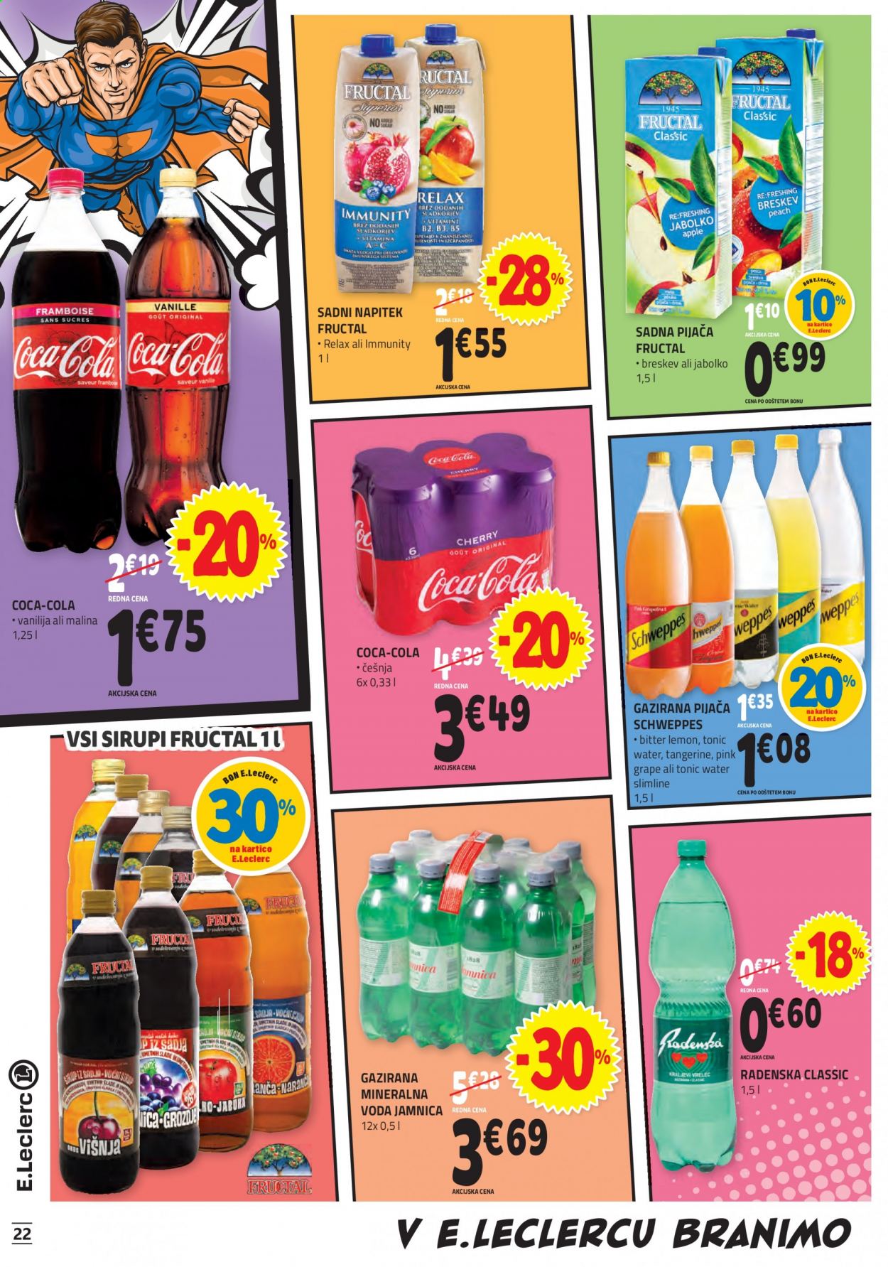 E.Leclerc katalog - 1.9.2021 - 11.9.2021. Stran 22